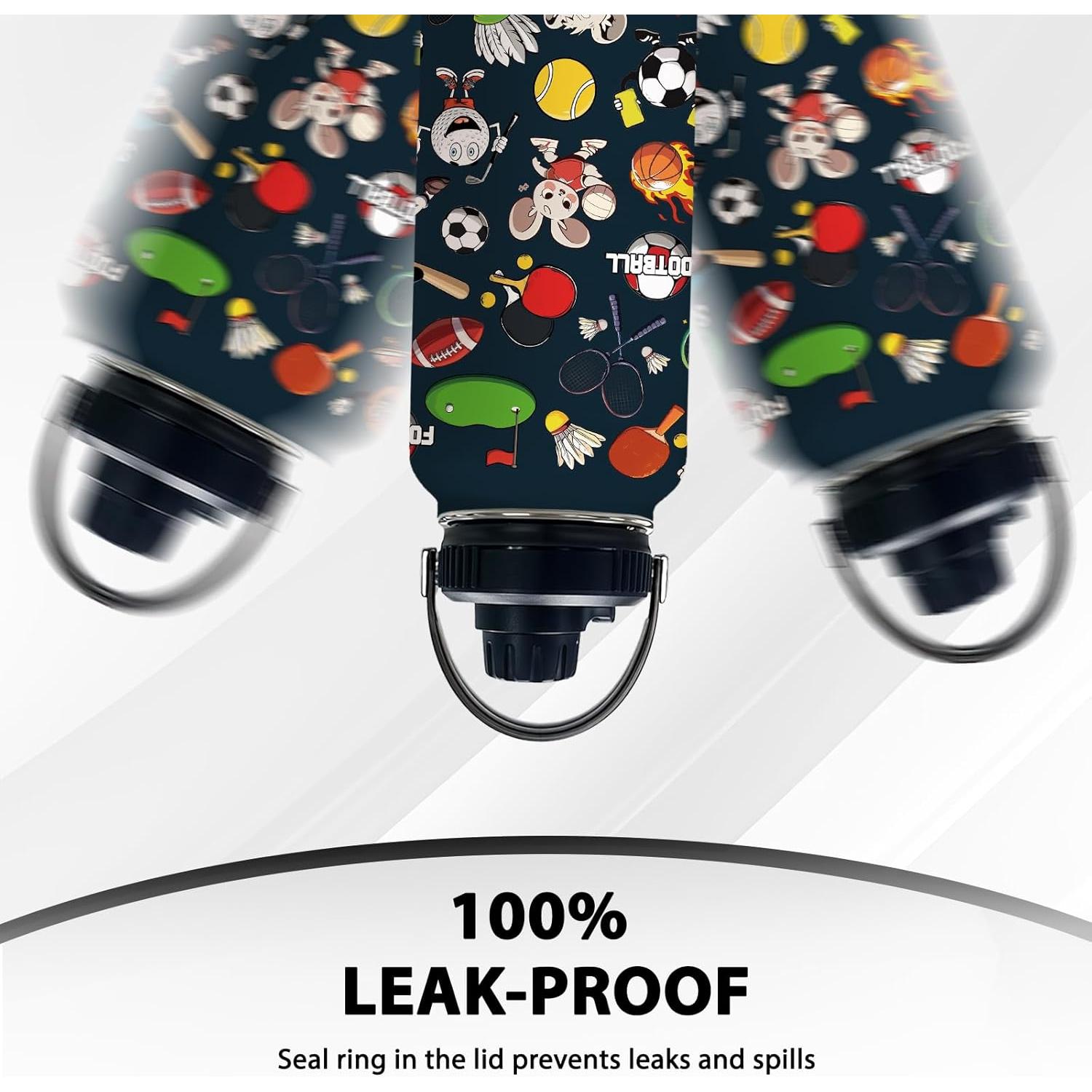 Botella de Agua Deportiva Uibunoo 32oz Acero Inoxidable