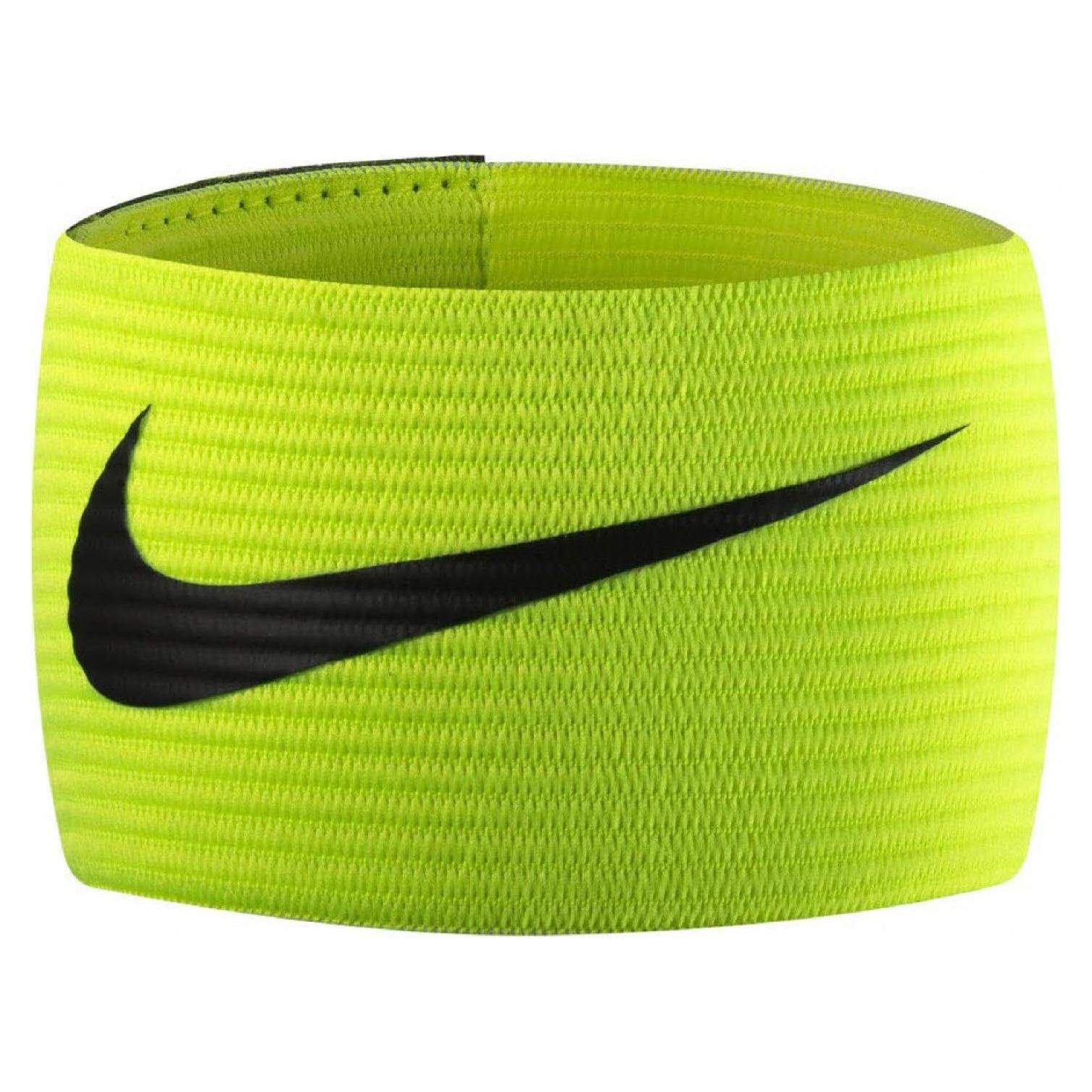 Banda de Muñeca Dri-Fit Nike 2pk Volt/Negro para Fútbol