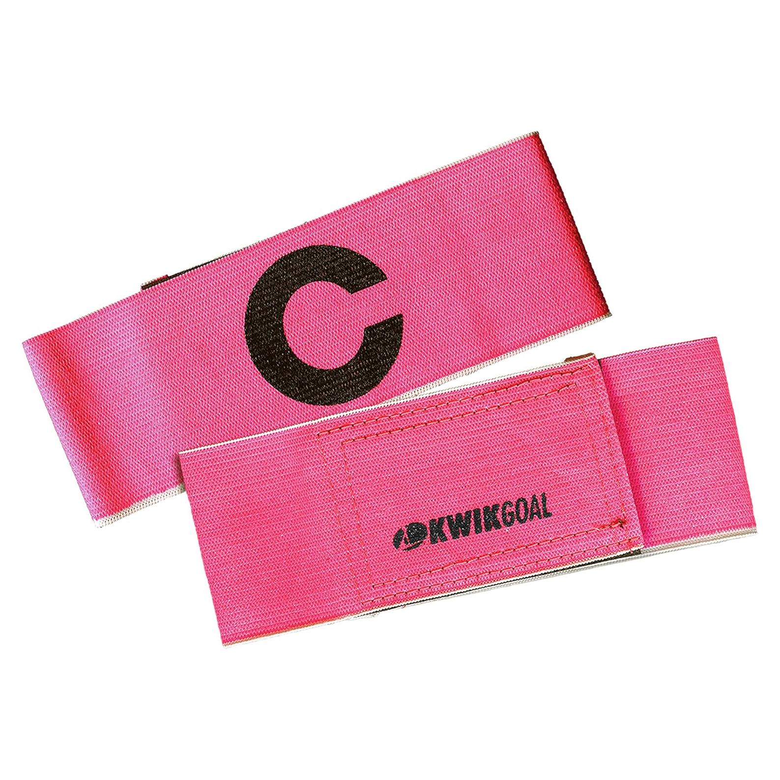 Banda de Capitán C Kwik Goal Rosa Talla Única 5.08 cm