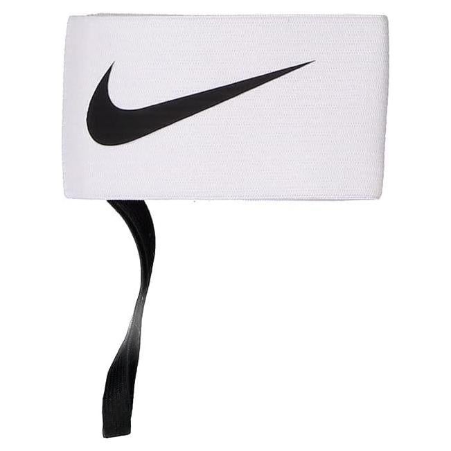 Banda de Brazo de Capitán de Fútbol Nike 2.0 Mediana Blanco/Negro