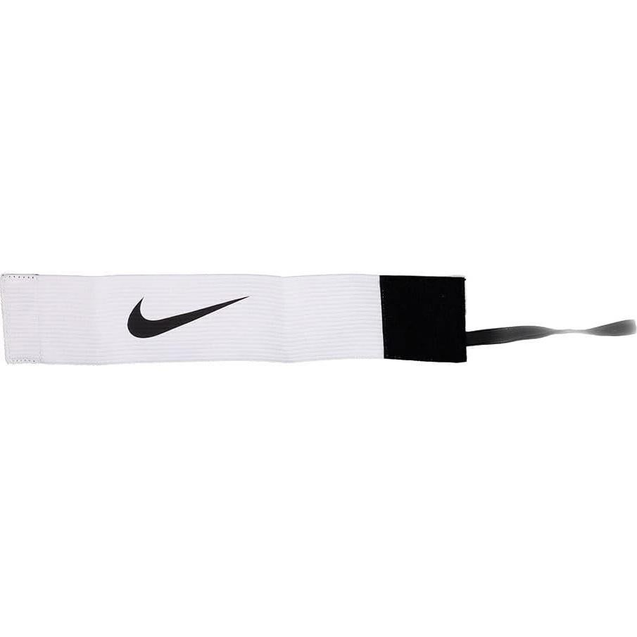 Banda de Brazo de Capitán de Fútbol Nike 2.0 Mediana Blanco/Negro
