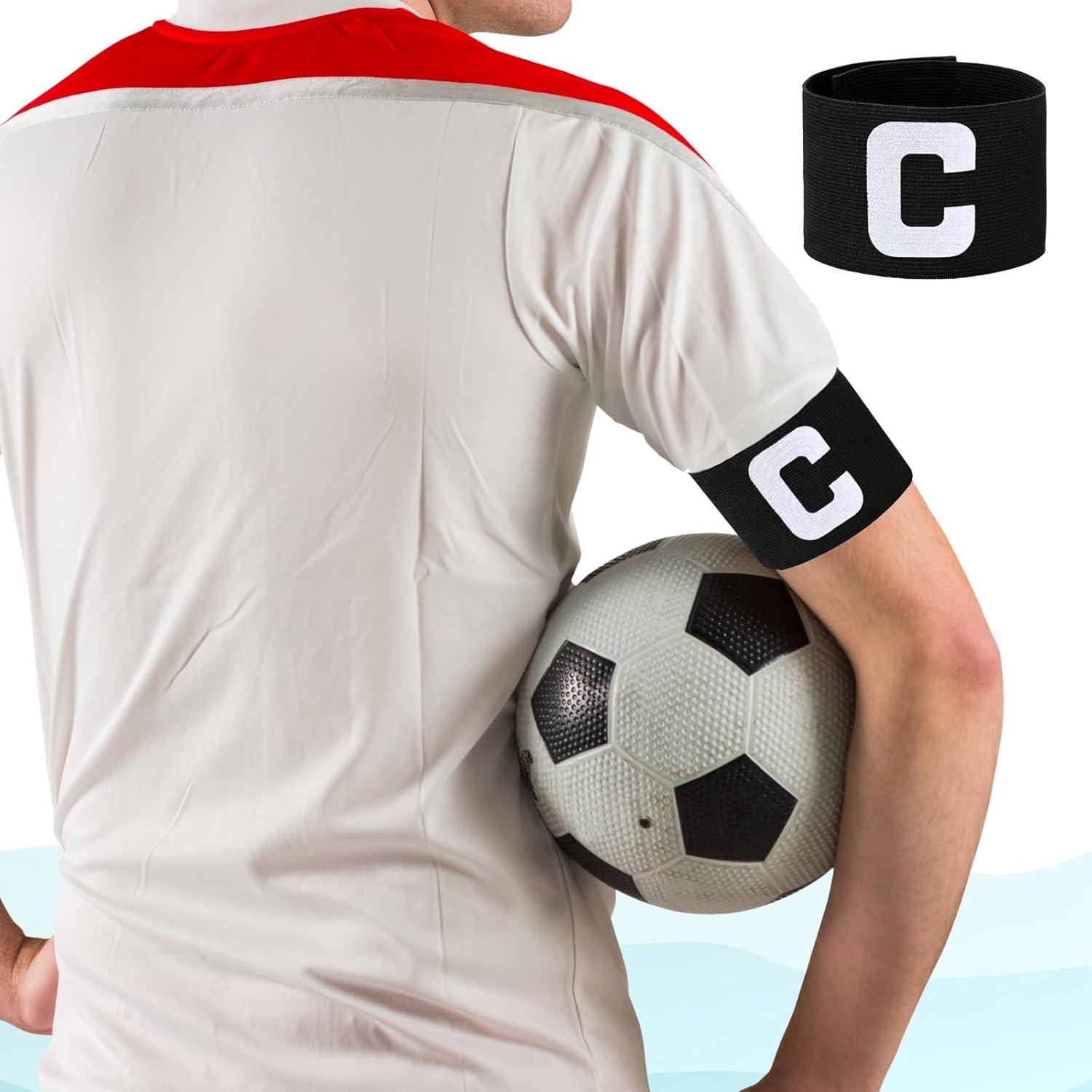 3 Brazaletes de Capitán Ajustables Styquenzer para Fútbol