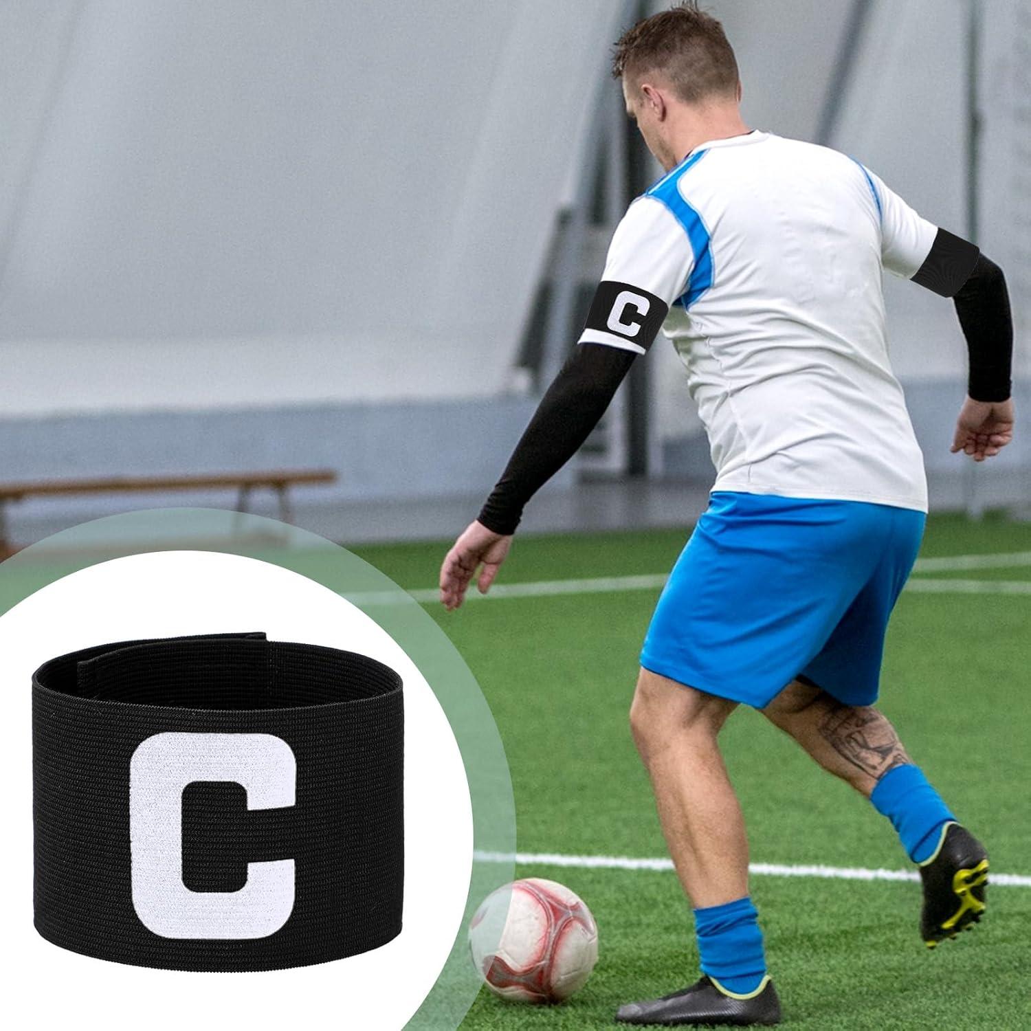 3 Brazaletes de Capitán Ajustables Styquenzer para Fútbol