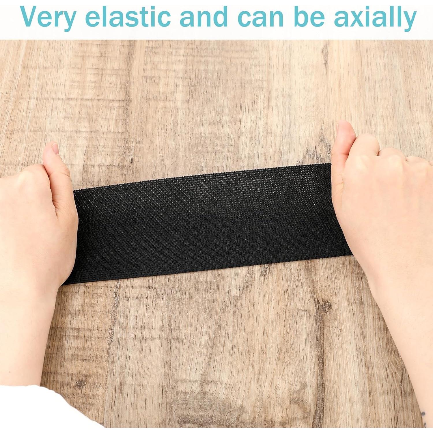 Brazaletes de Capitán Ajustables Styquenzer 2 Pcs Negro 7x33 cm