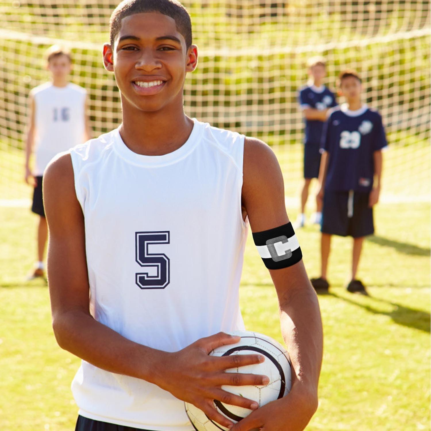 Banda de Capitán de Fútbol Mezeic - Ajustable Unisex