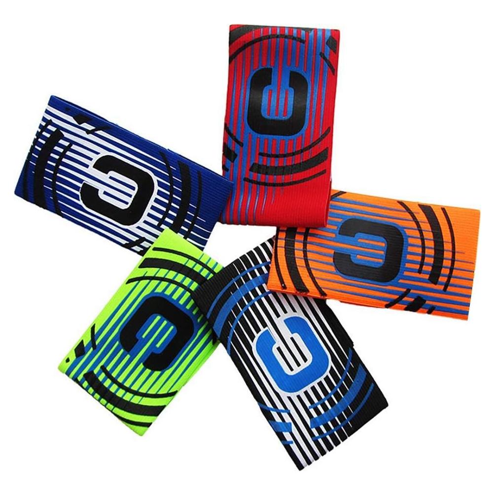 Brazaletes de Capitán Wrzbest para Fútbol y Deportes - 5 Colores