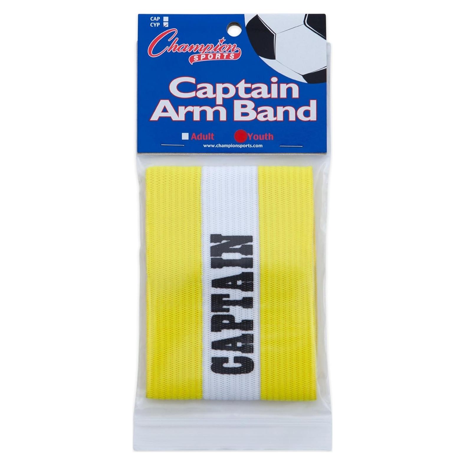 Banda de Capitán Juvenil Champion Sports Amarillo - Ejercicio