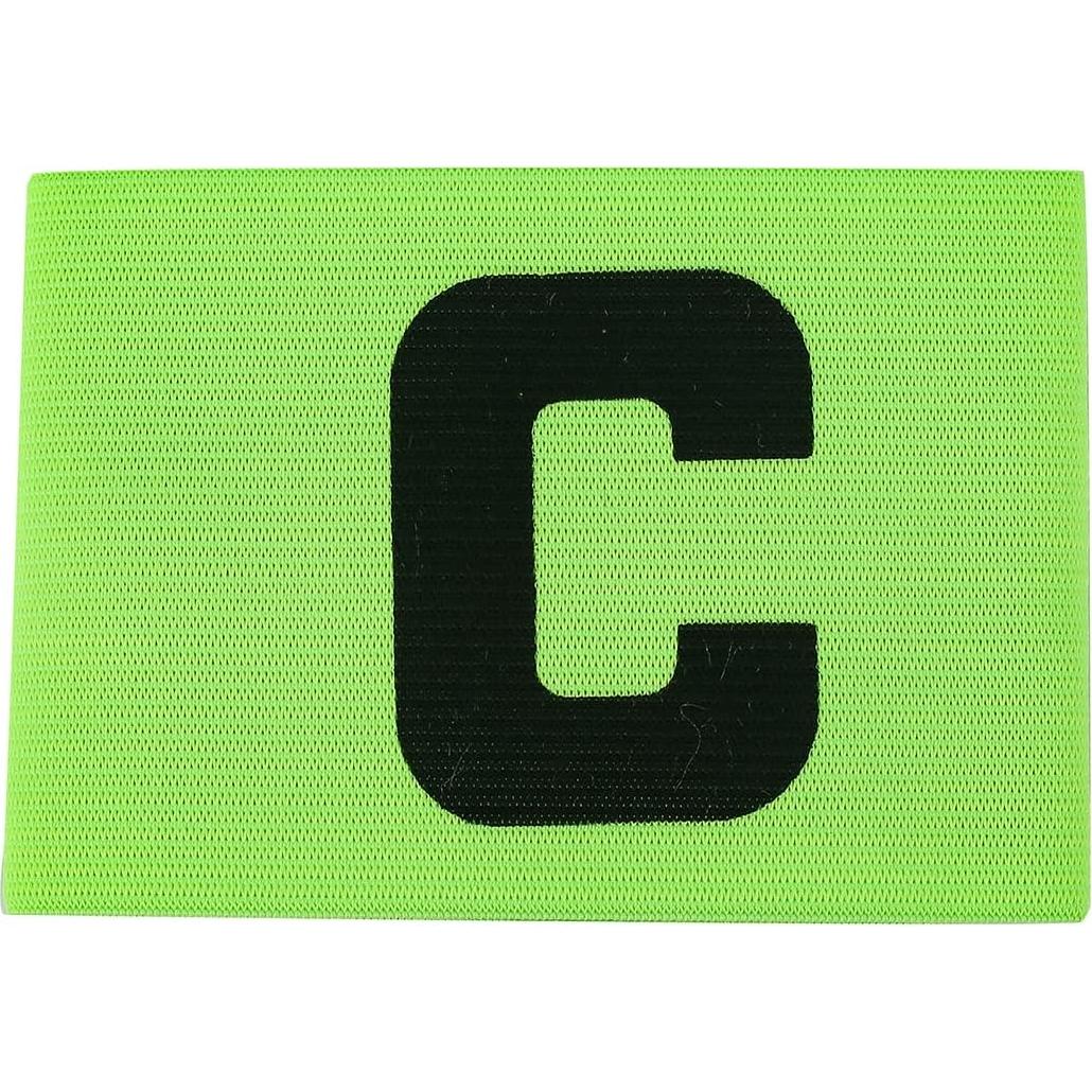 Banda de Capitán de Fútbol Ajustable Genérico Verde 32.8x6.9cm