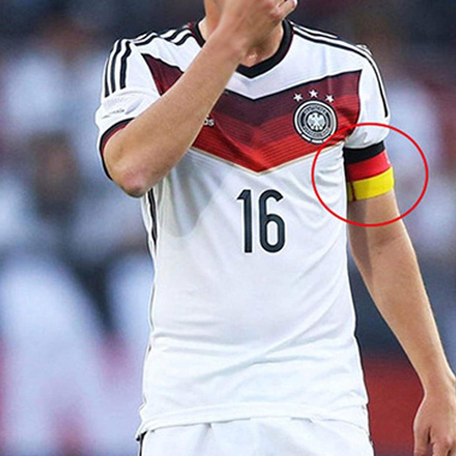 Brazalete de Capitán Deportivo Haploon - Paquete de 5 Colores