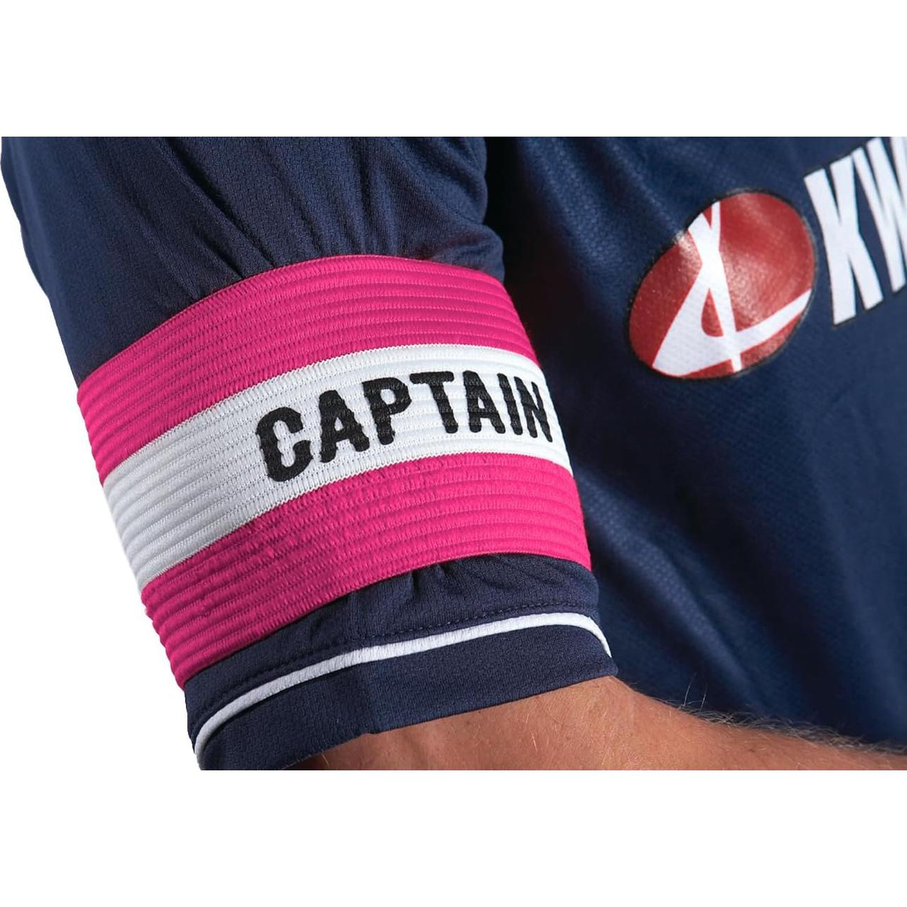 Banda de Capitán Juvenil Kwik Goal Rosa 8.89 cm