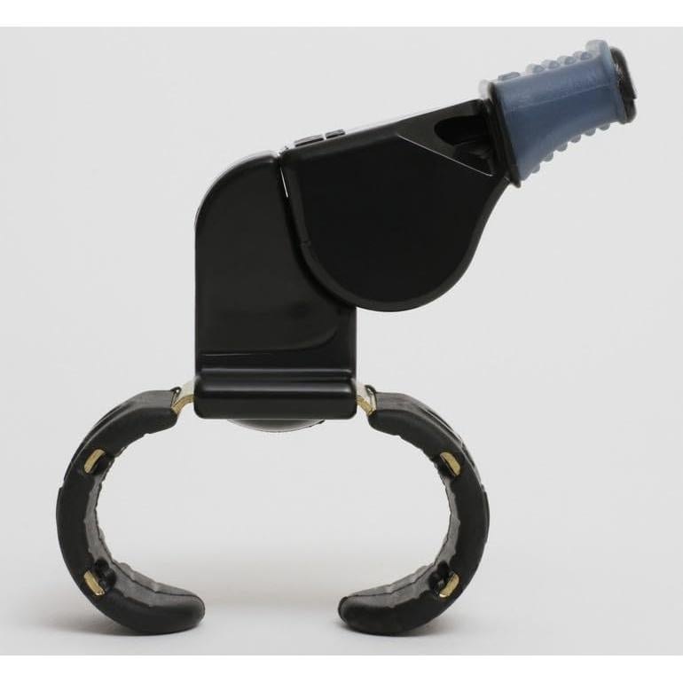 Silbato Mini Fox 40 CMG con Agarre para Dedo - Negro