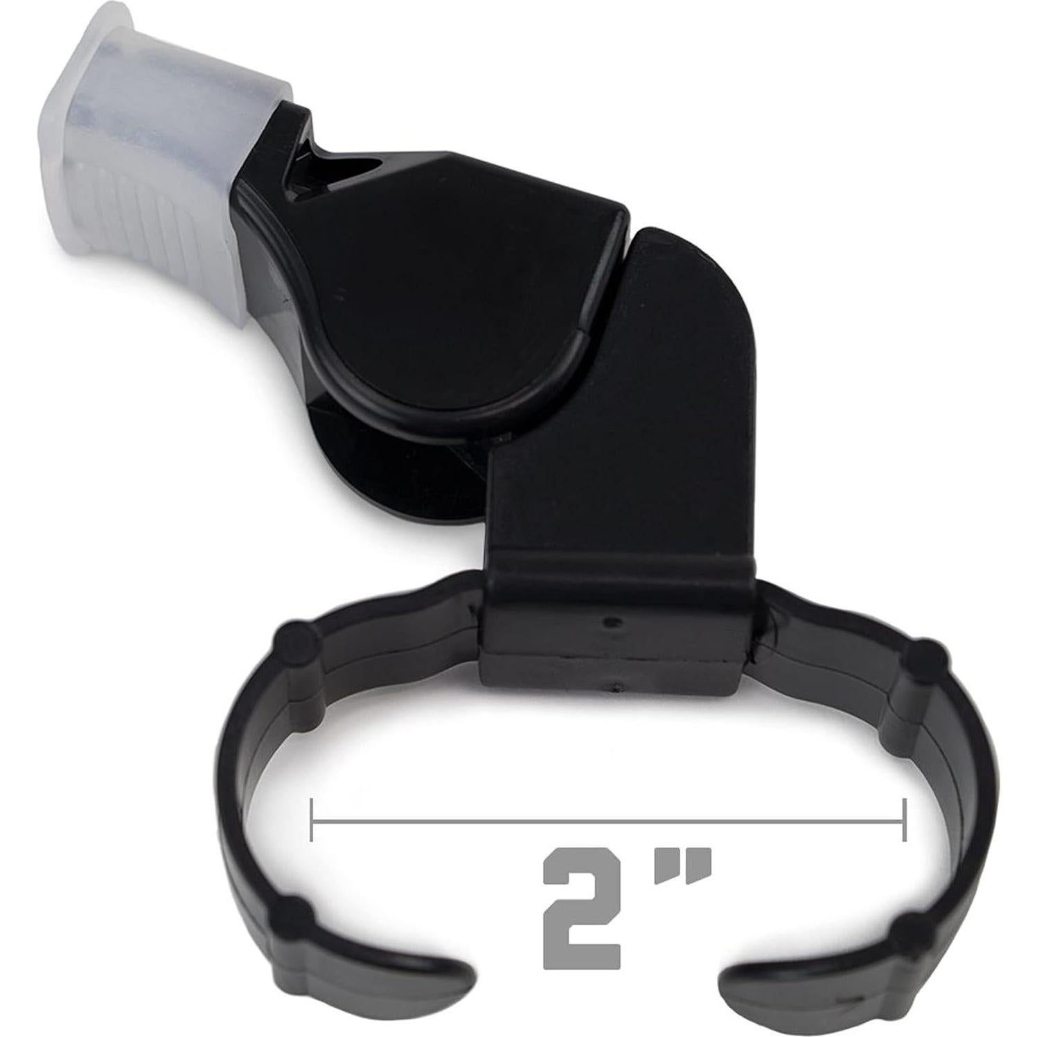 Silbato sin bola Crown Sporting Goods con agarre para dedos