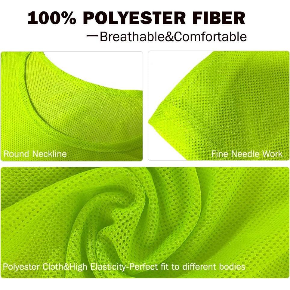 Pinnies de Fútbol Antoyo para Práctica - Grande Verde