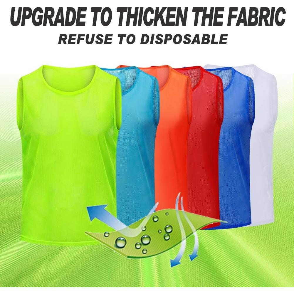 Pinnies de Fútbol Antoyo para Práctica - Grande Verde