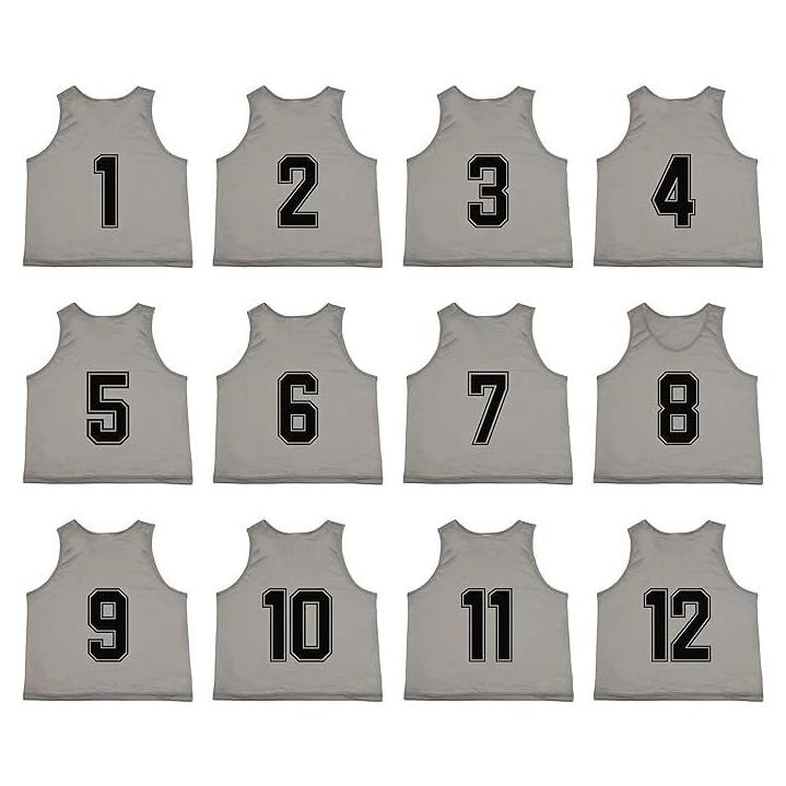Chaleco de Entrenamiento Tych3L Unisex 12 Pcs Verde Neón