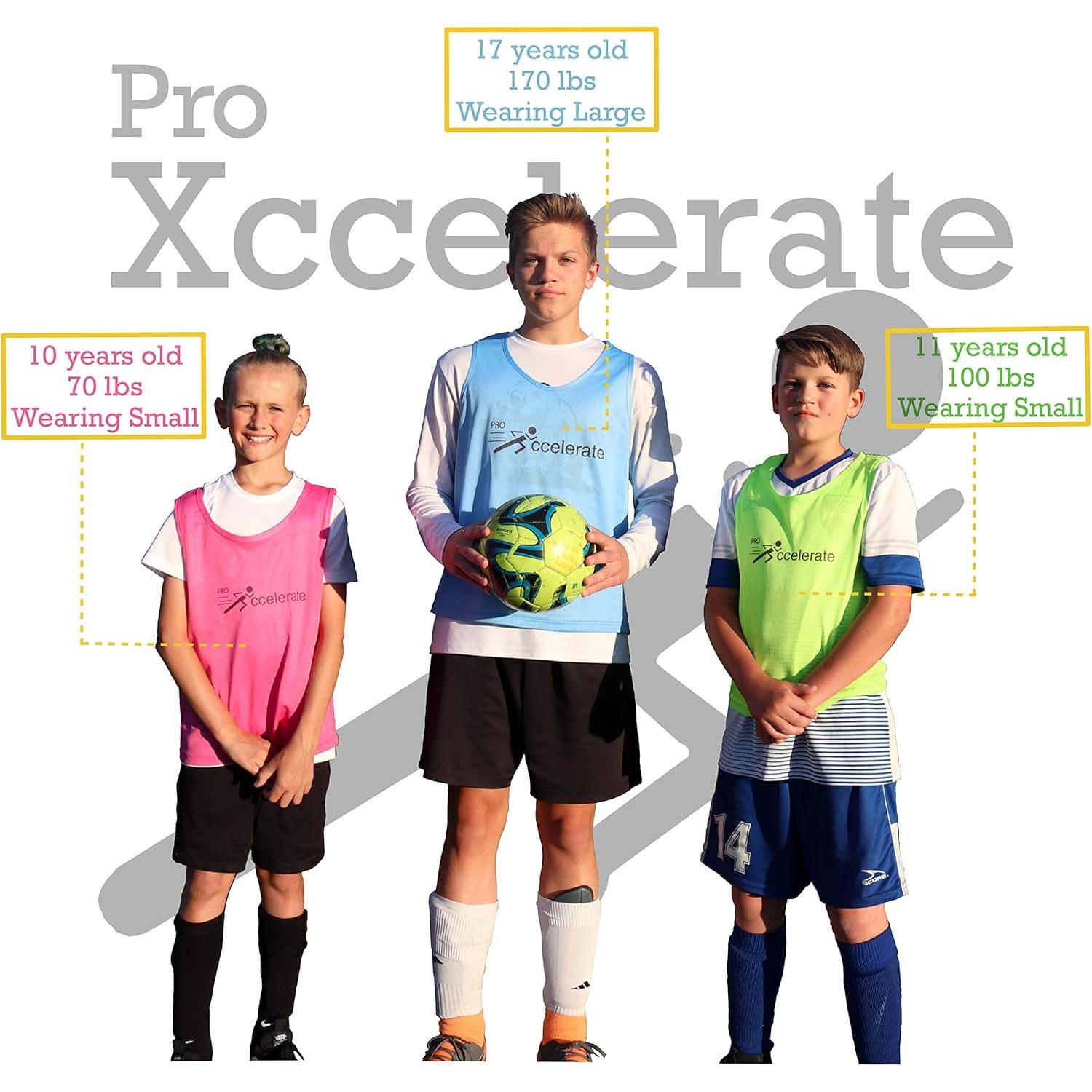 Chalecos de Entrenamiento Pro Xccelerate - Paquete de 12