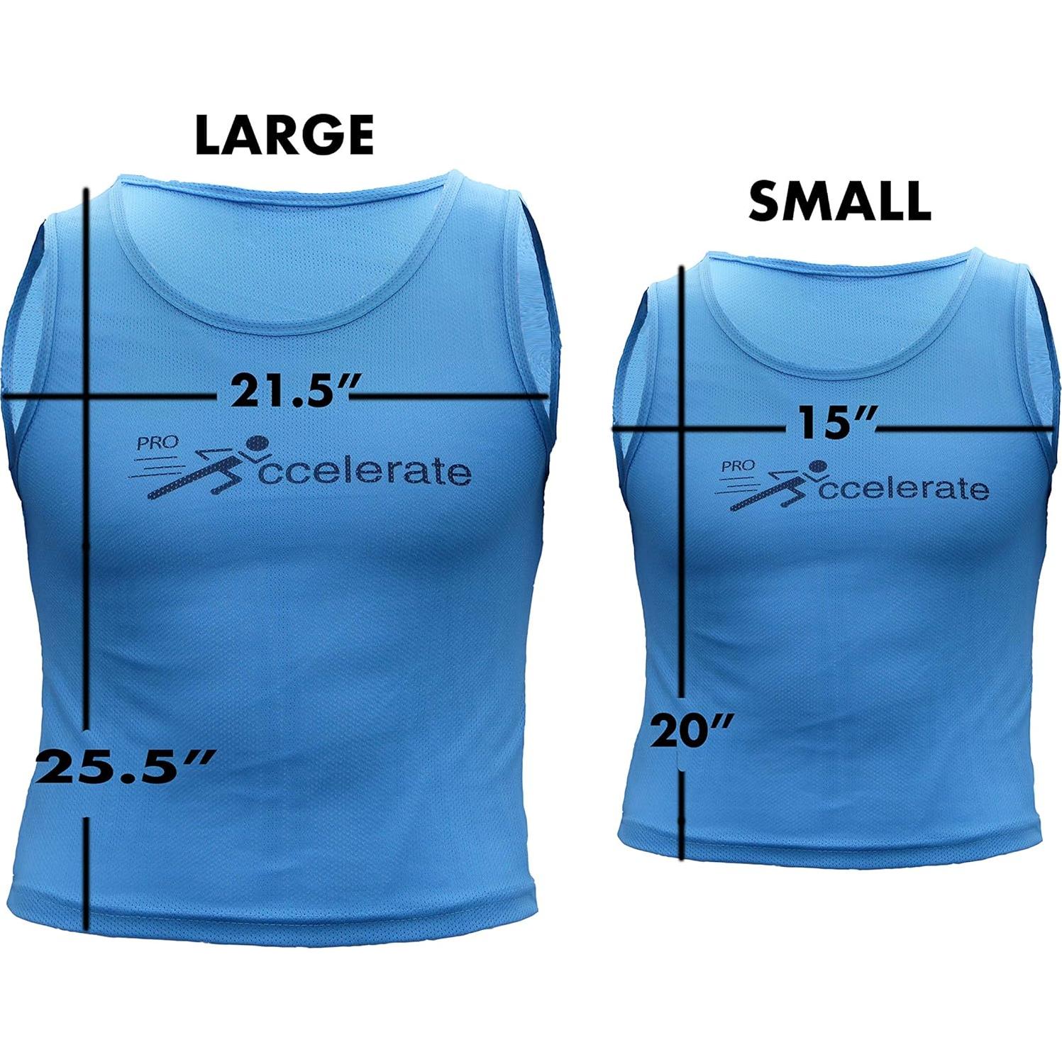 Chalecos de Entrenamiento Pro Xccelerate - Paquete de 12