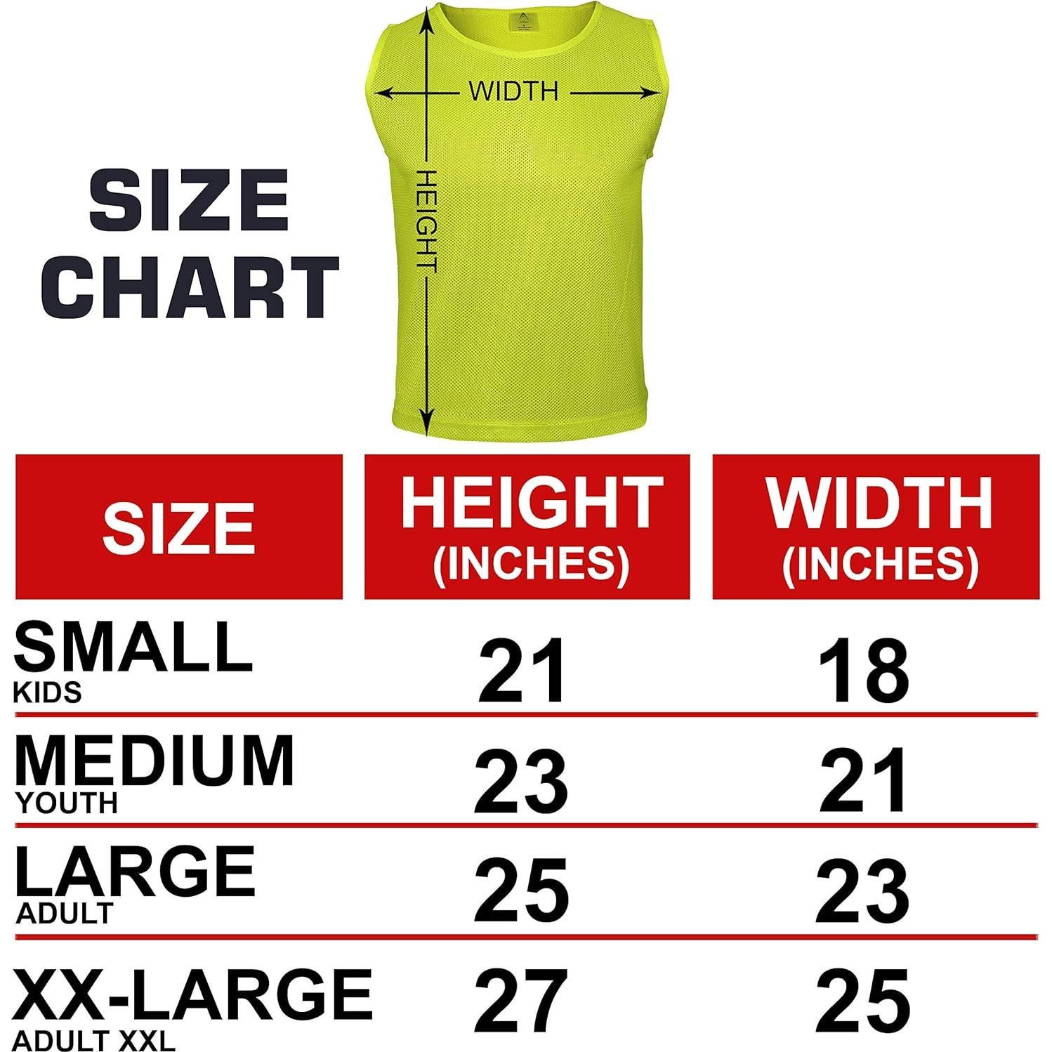 12 Chalecos Numerados Athllete Duramesh para Fútbol y Baloncesto