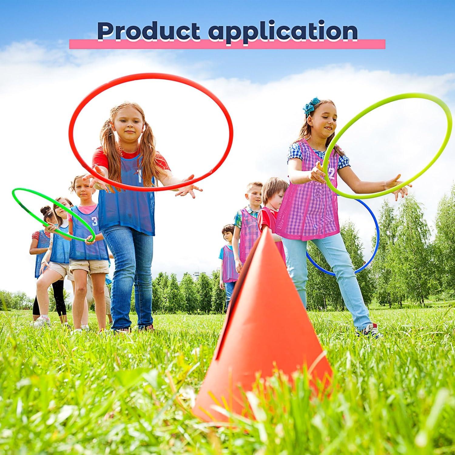 Chalecos de Scrimmage Boyiee para Jóvenes - Malla Nylon 12 Piezas