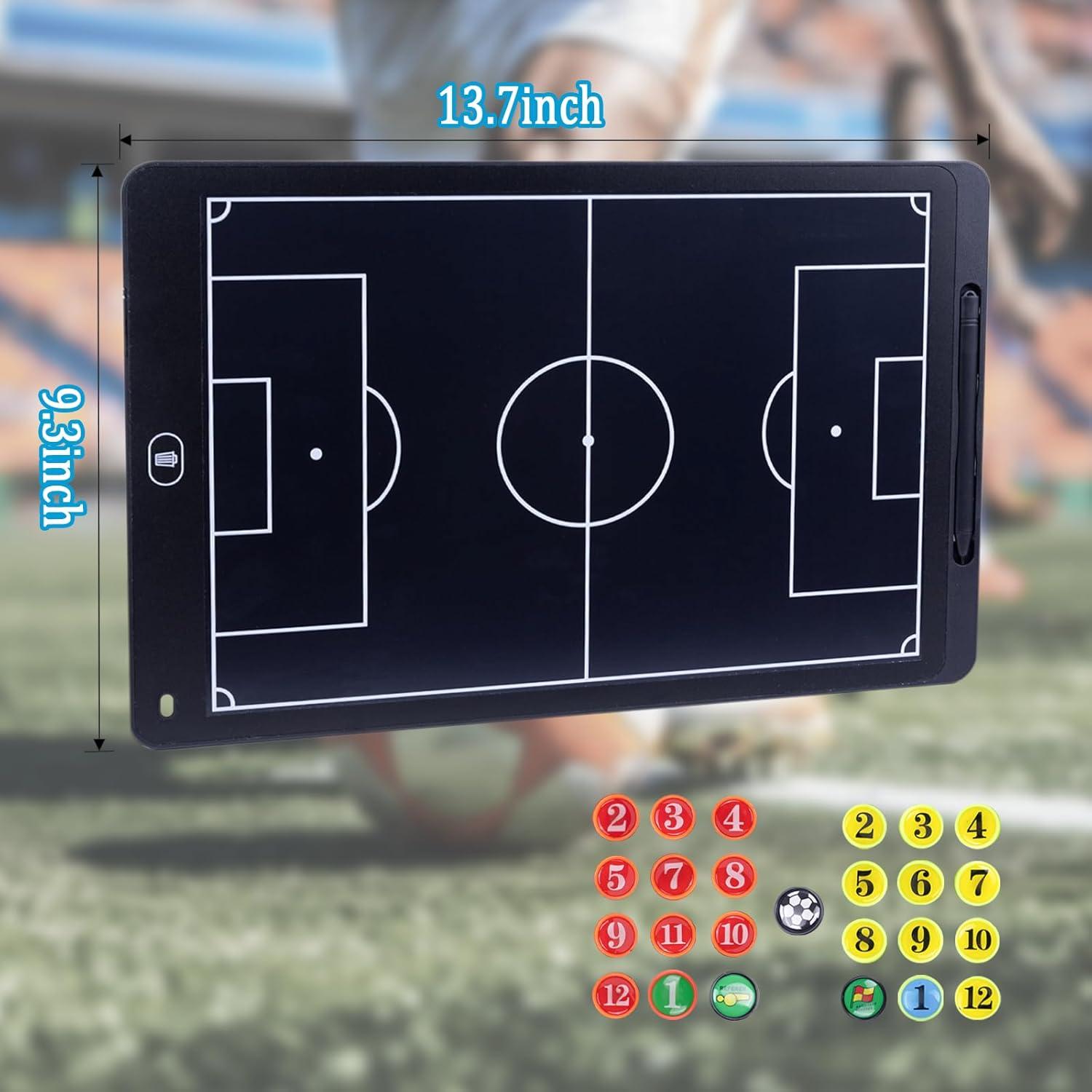 Tablero de Entrenamiento de Fútbol WodGod 16" Magnético LCD