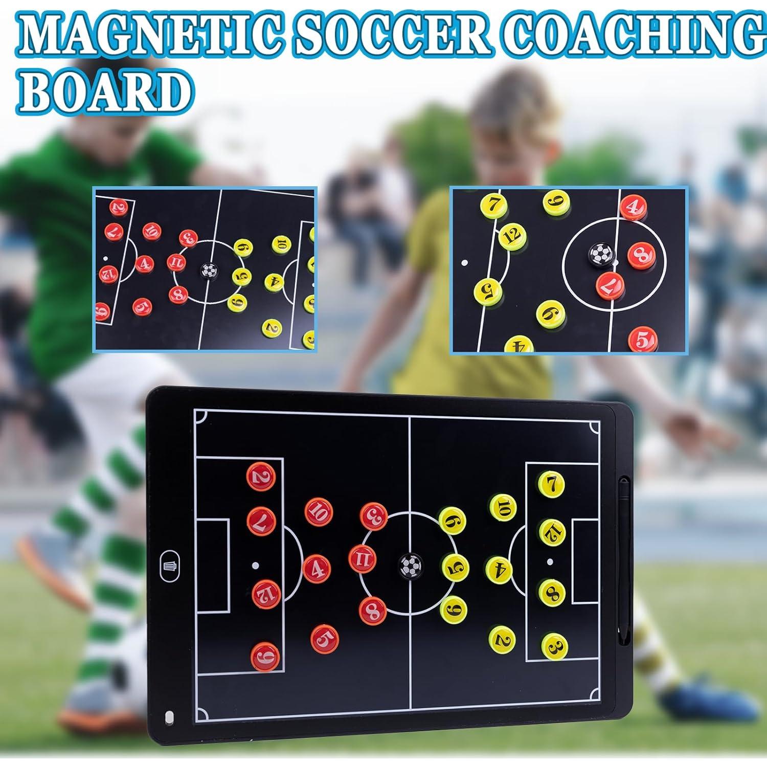 Tablero de Entrenamiento de Fútbol WodGod 16" Magnético LCD