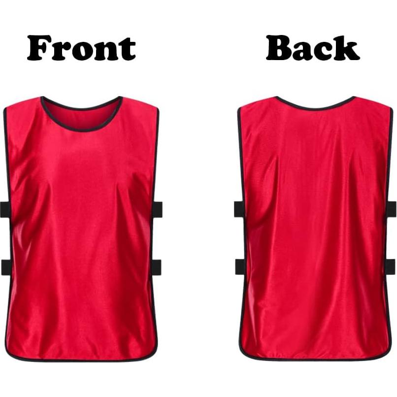 Paquete de 12 Chalecos de Entrenamiento SHIJIXING - Adultos y Niños