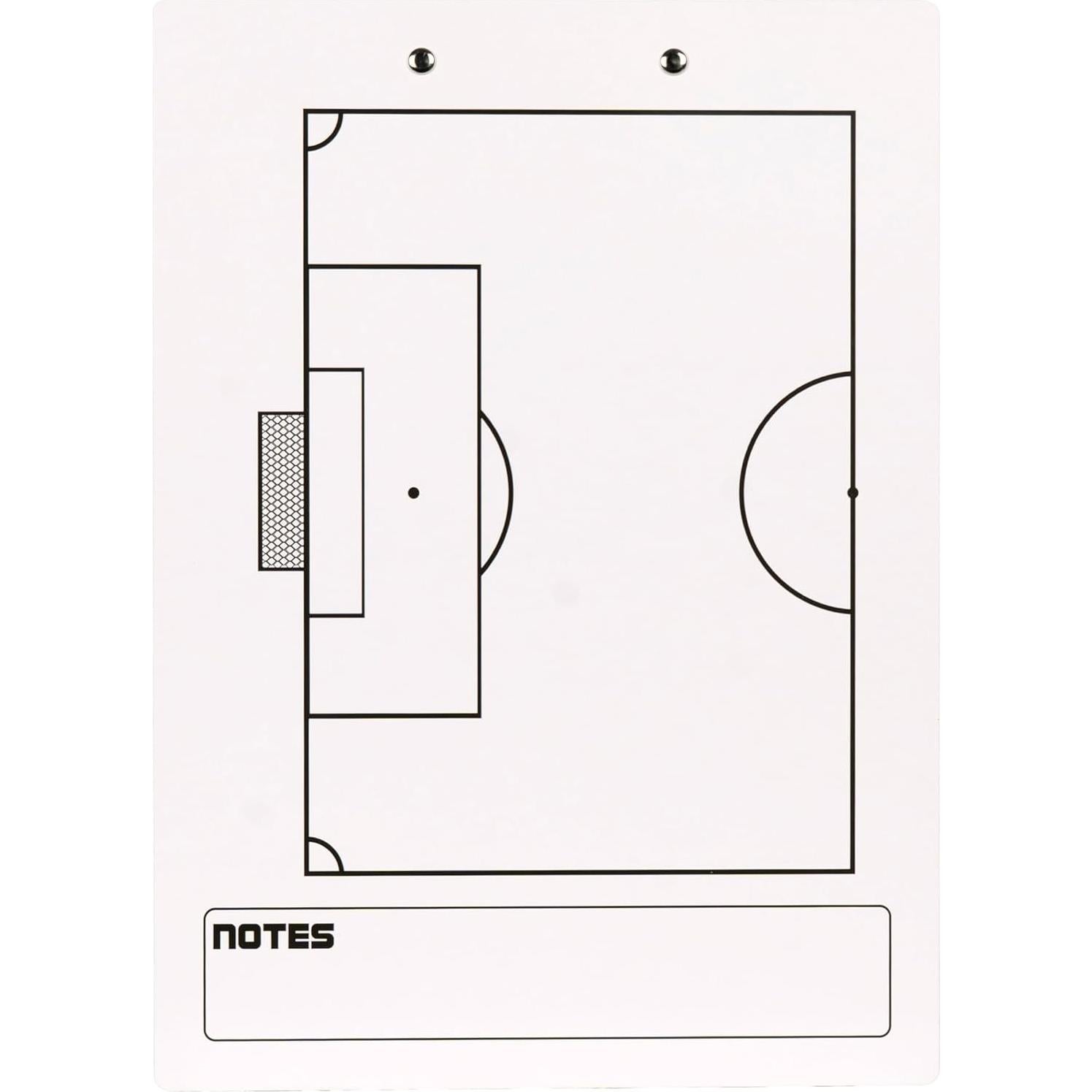 Pizarra Blanca de Entrenadores de Fútbol Elite Clipboards 31.75x22.86cm
