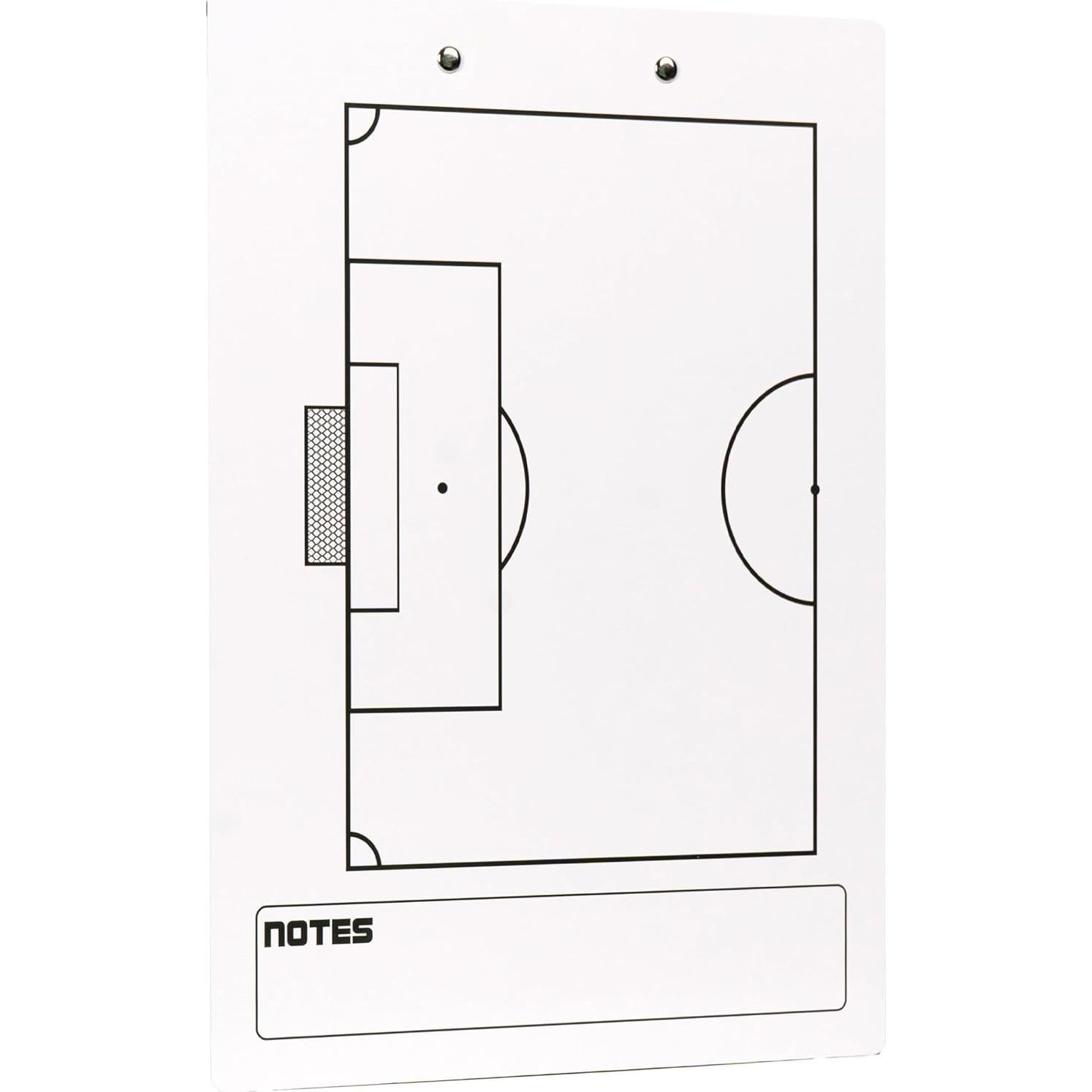 Pizarra Blanca de Entrenadores de Fútbol Elite Clipboards 31.75x22.86cm