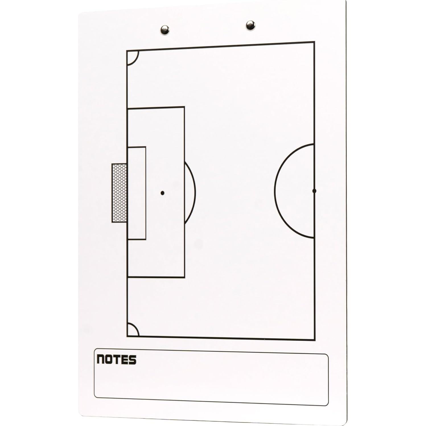 Pizarra Blanca de Entrenadores de Fútbol Elite Clipboards 31.75x22.86cm