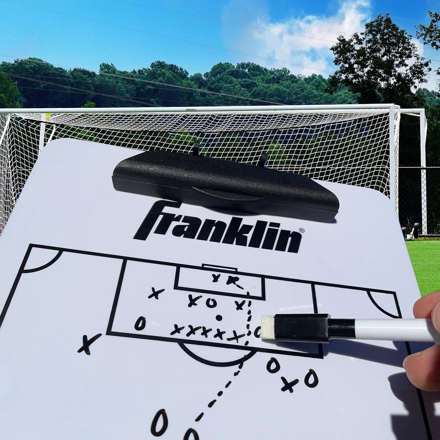 Clipboard de Fútbol Franklin Sports - Pizarra Blanca 28.4x19cm