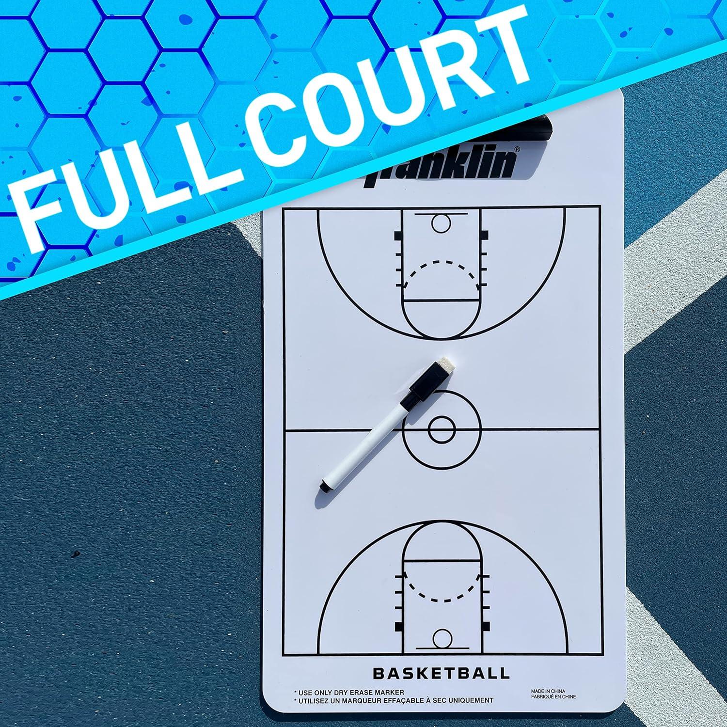 Pizarra de Entrenador Baloncesto Franklin Sports 40x23 cm
