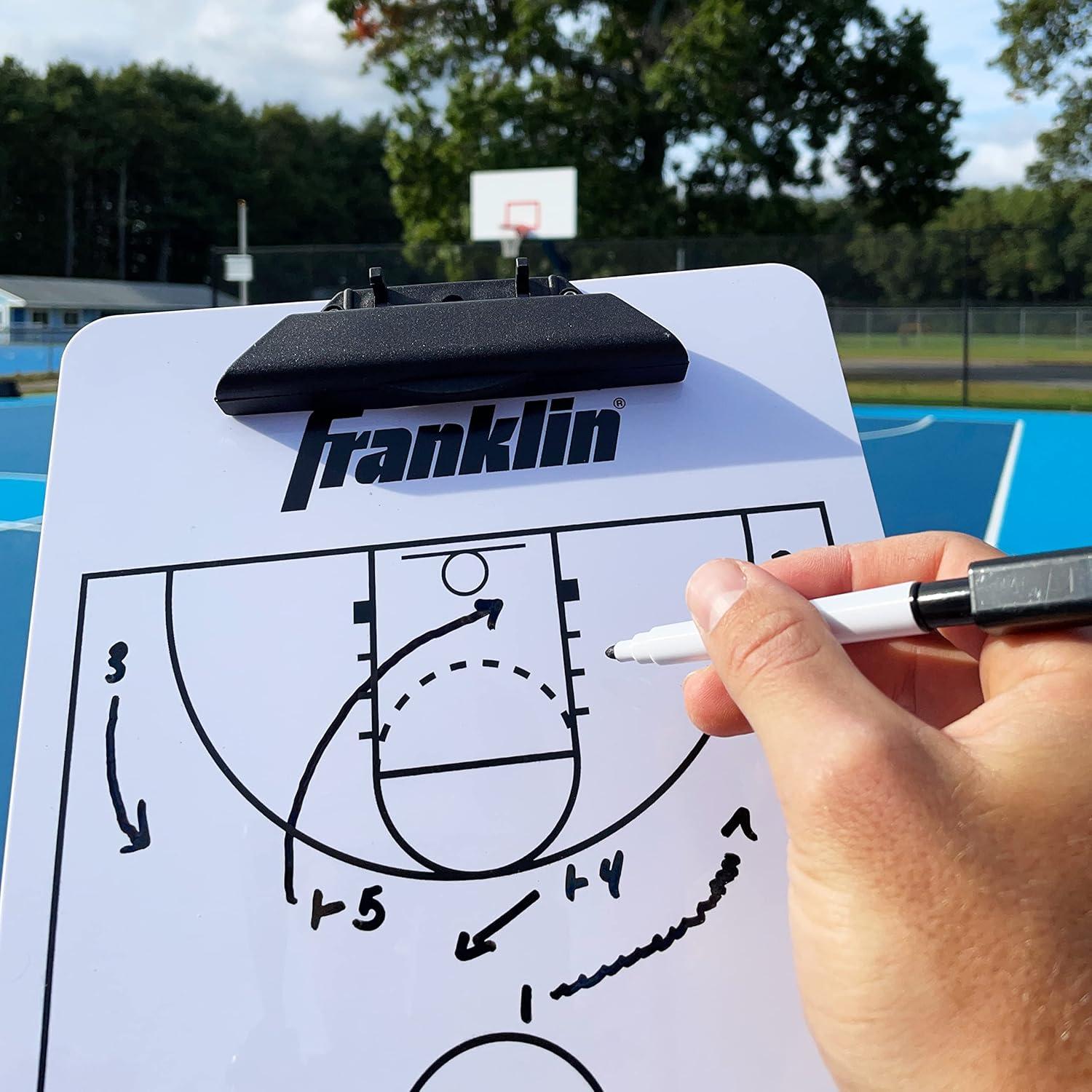 Pizarra de Entrenador Baloncesto Franklin Sports 40x23 cm