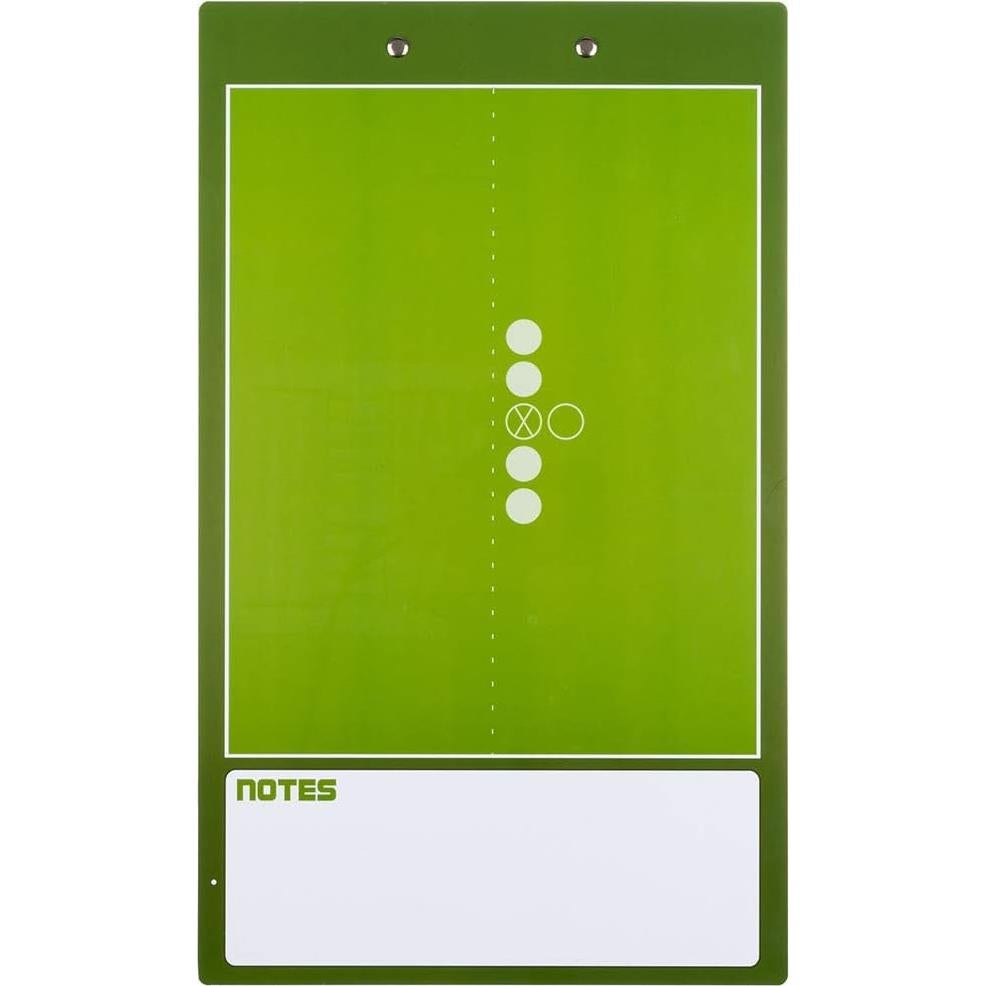 Tablero de Entrenador Borrado en Seco Elite Fútbol Verde 36.83x21.59cm