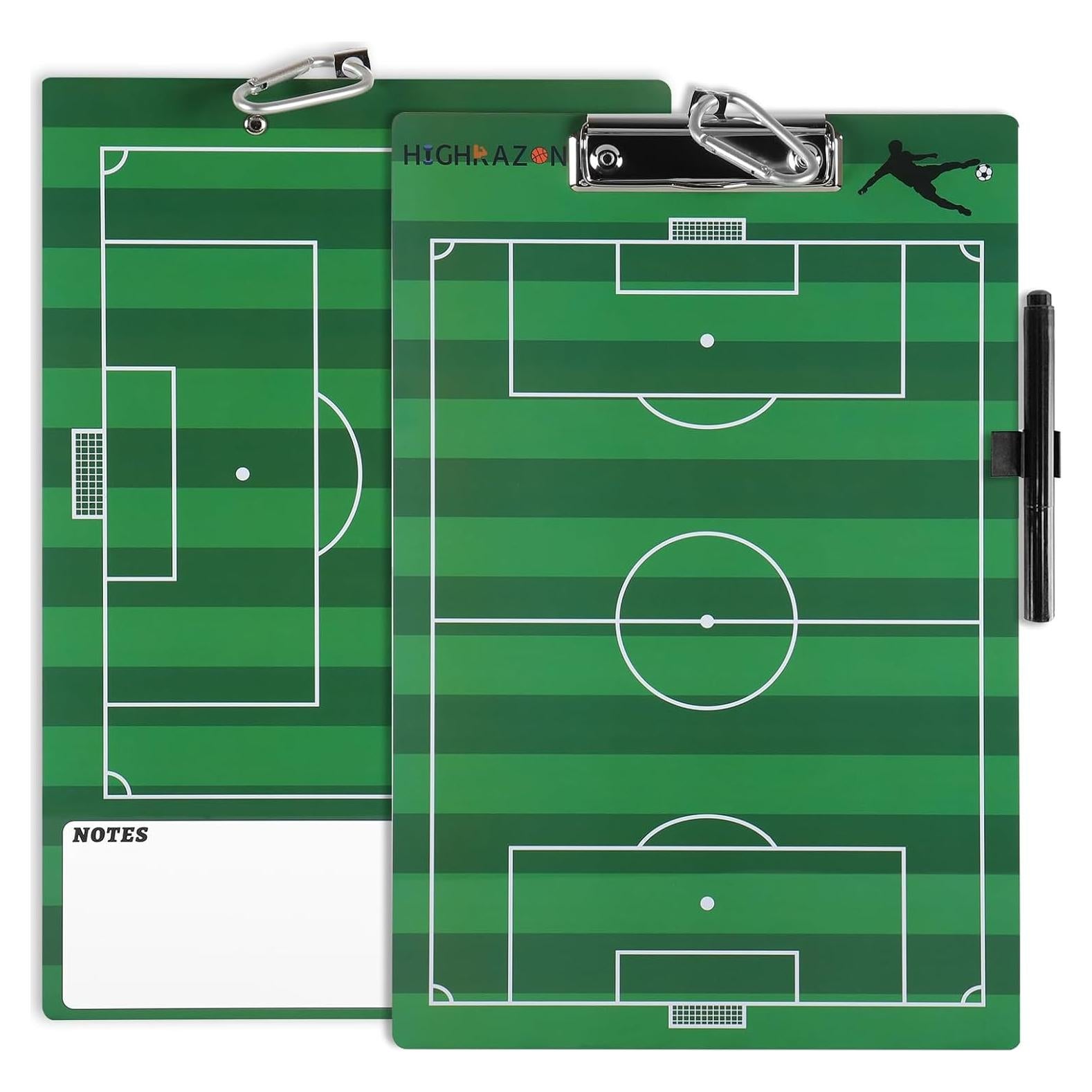 Pizarra de Fútbol para Entrenadores HIGHRAZON Doble Cara 35.5x22.9cm