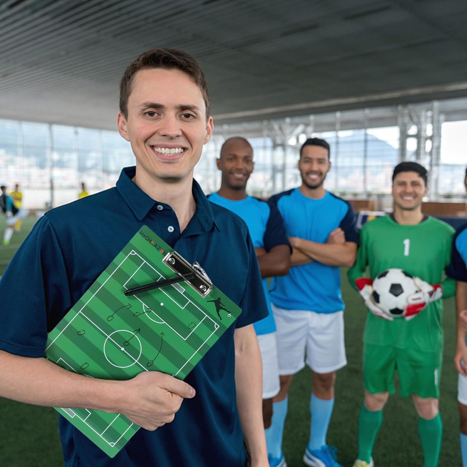 Pizarra de Fútbol para Entrenadores HIGHRAZON Doble Cara 35.5x22.9cm