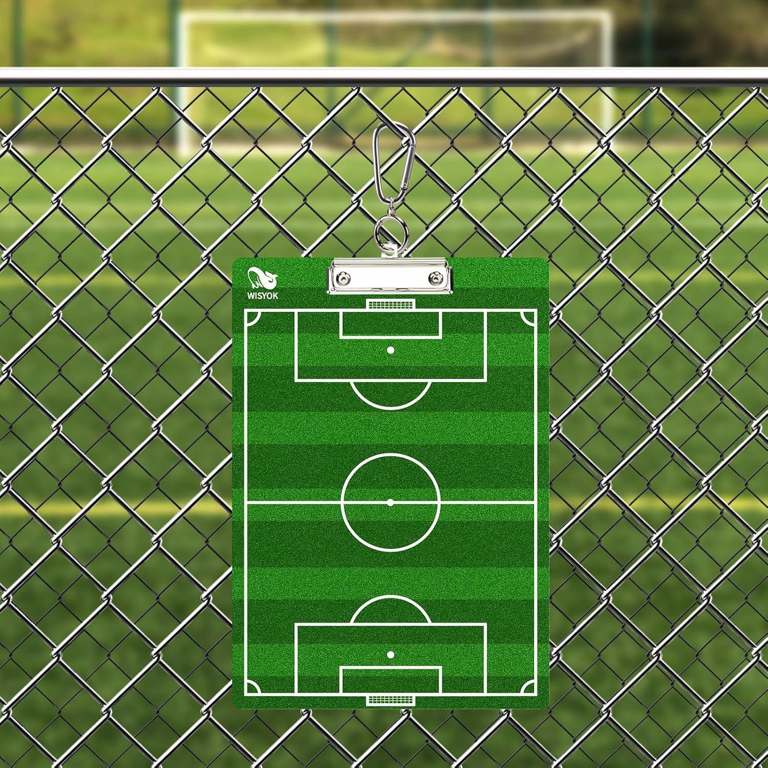 Pizarra de Entrenamiento de Fútbol WISYOK Doble Cara 33x23cm