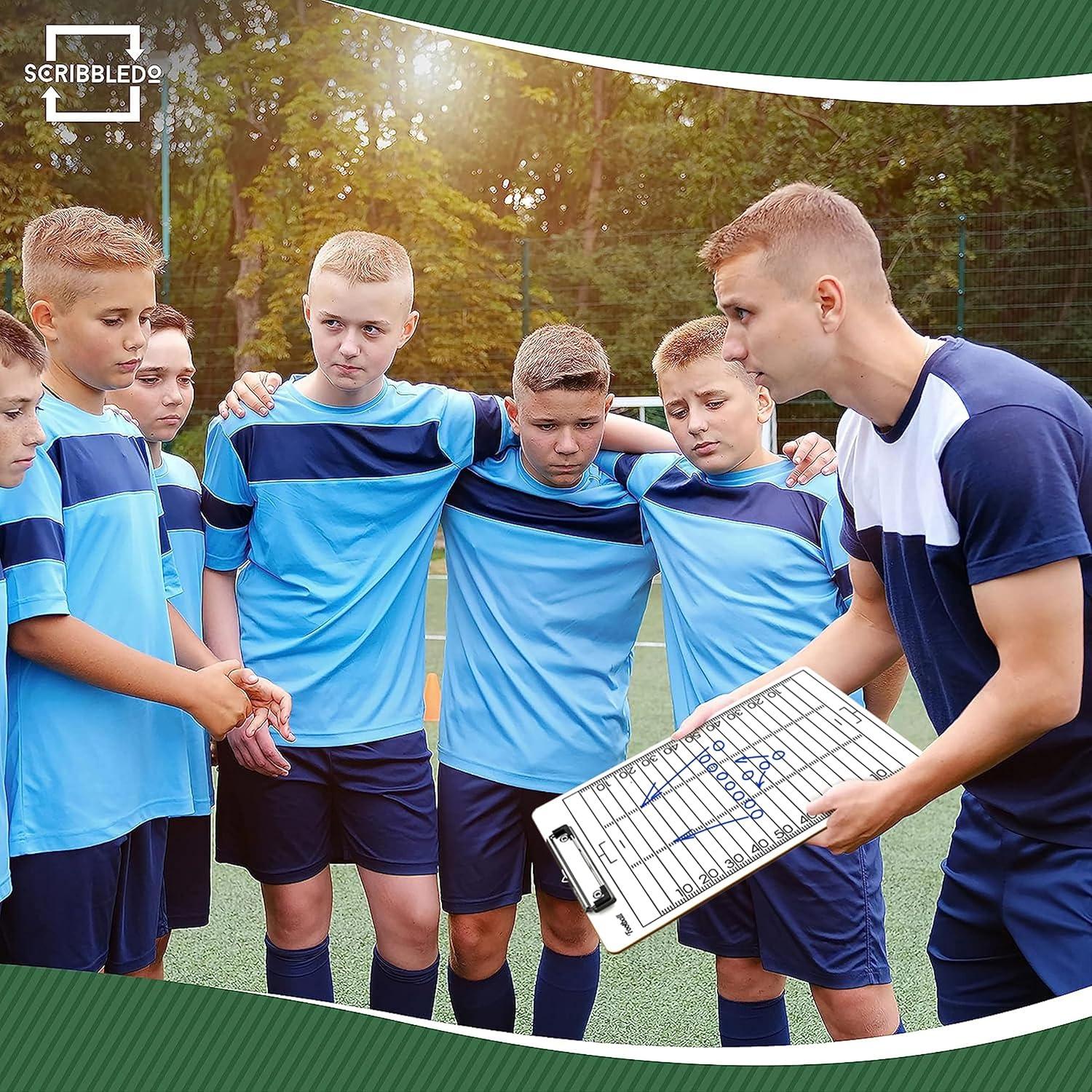 Tablero de Borrado en Seco Scribbledo para Entrenadores 35.5x25.4cm