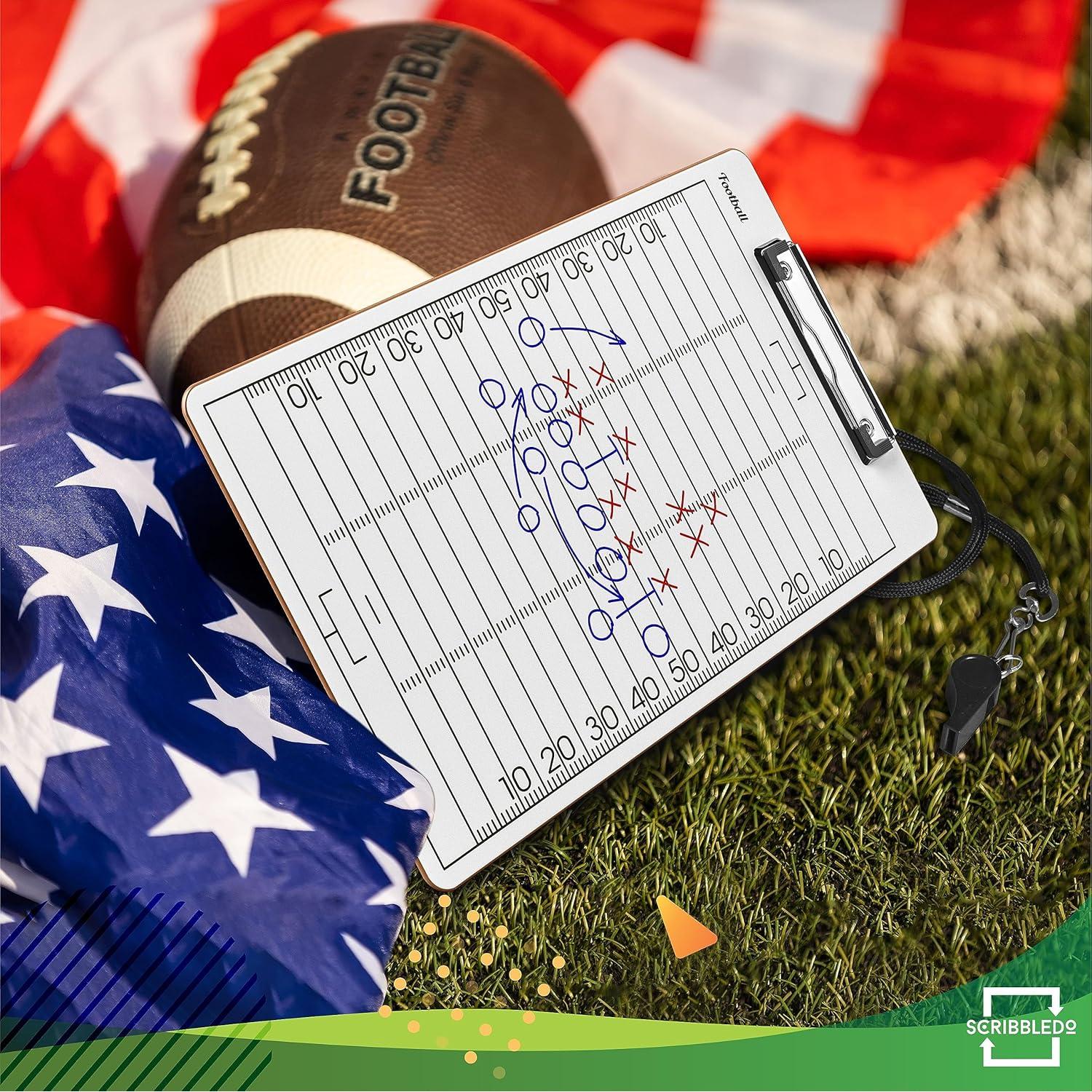 Tablero de Borrado en Seco Scribbledo para Entrenadores 35.5x25.4cm