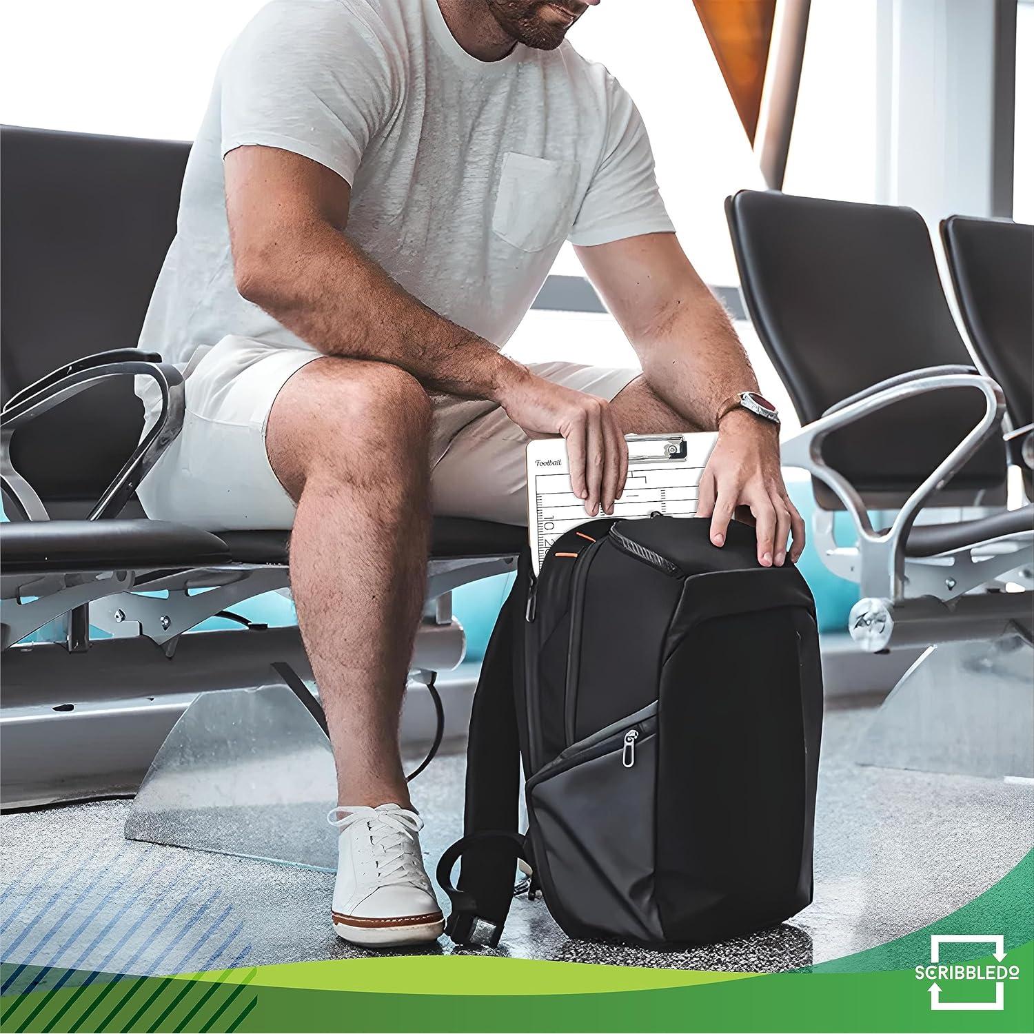 Tablero de Borrado en Seco Scribbledo para Entrenadores 35.5x25.4cm