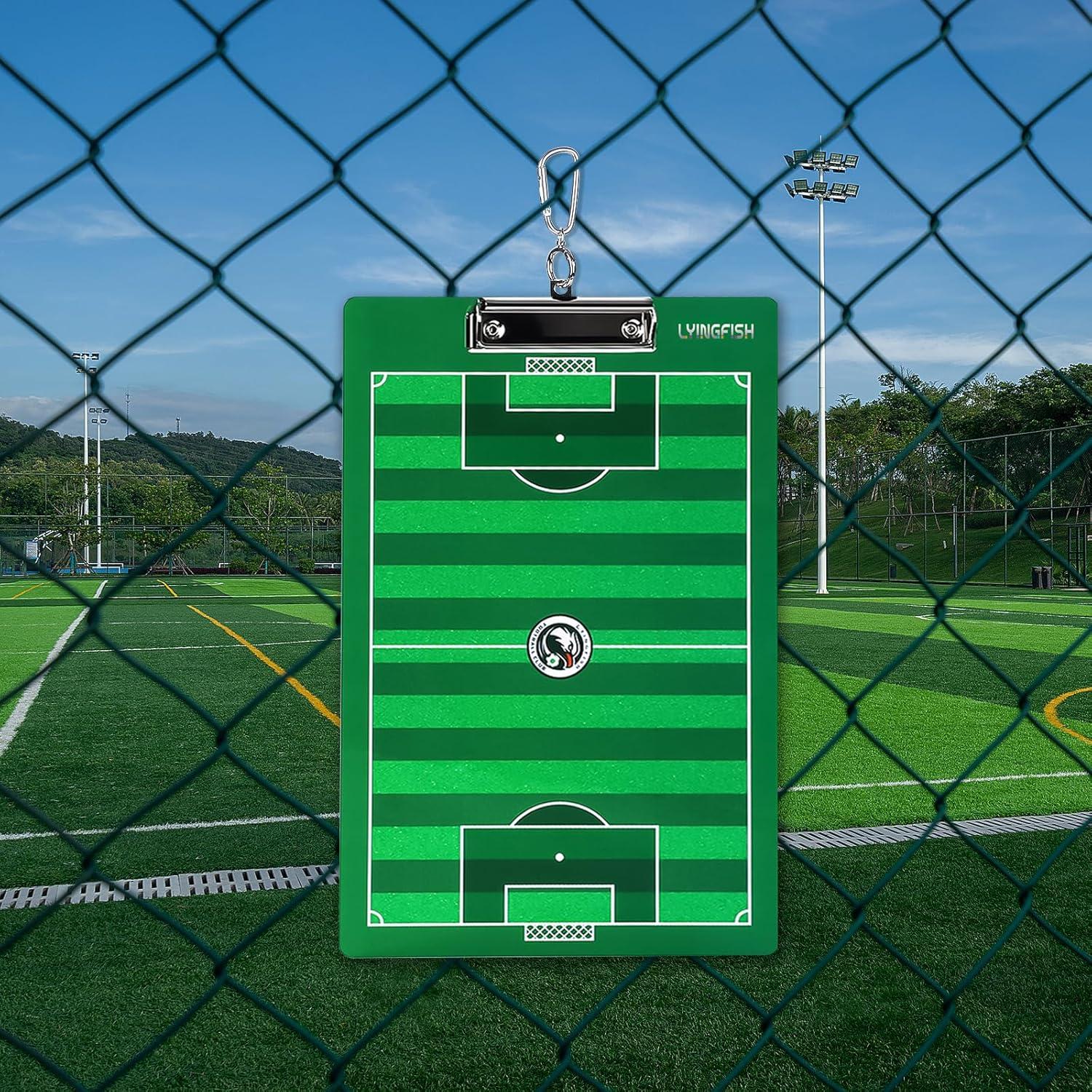 Pizarra de Entrenadores de Fútbol LYINGFISH 22.86x35.05cm