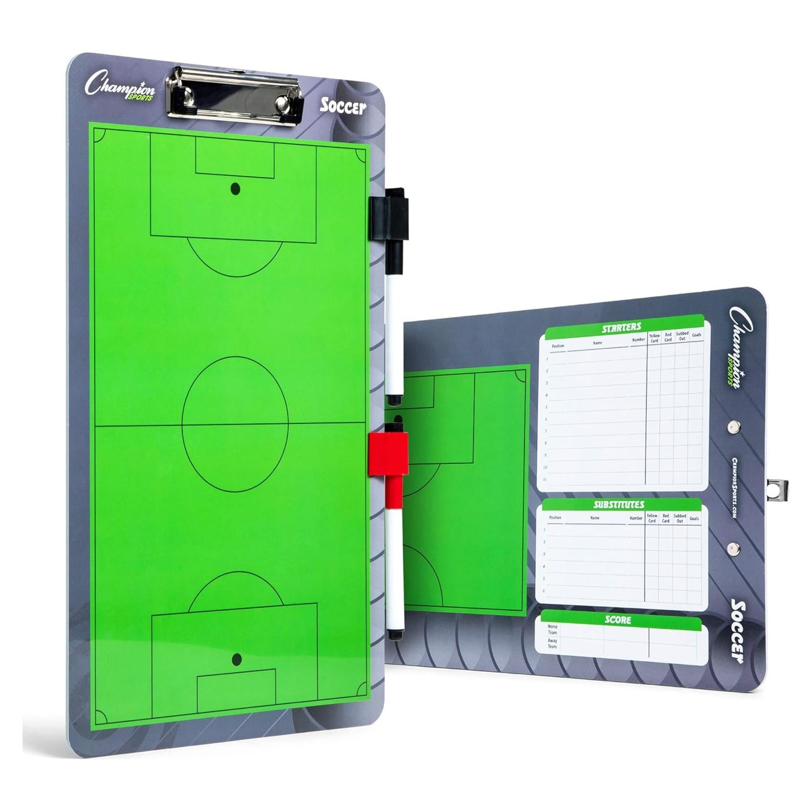 Tablero de Borrado en Seco Champion Sports 25.4x40.6 cm para Entrenadores