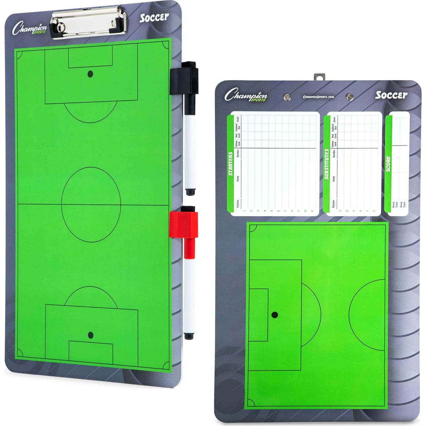 Tablero de Borrado en Seco Champion Sports 25.4x40.6 cm para Entrenadores