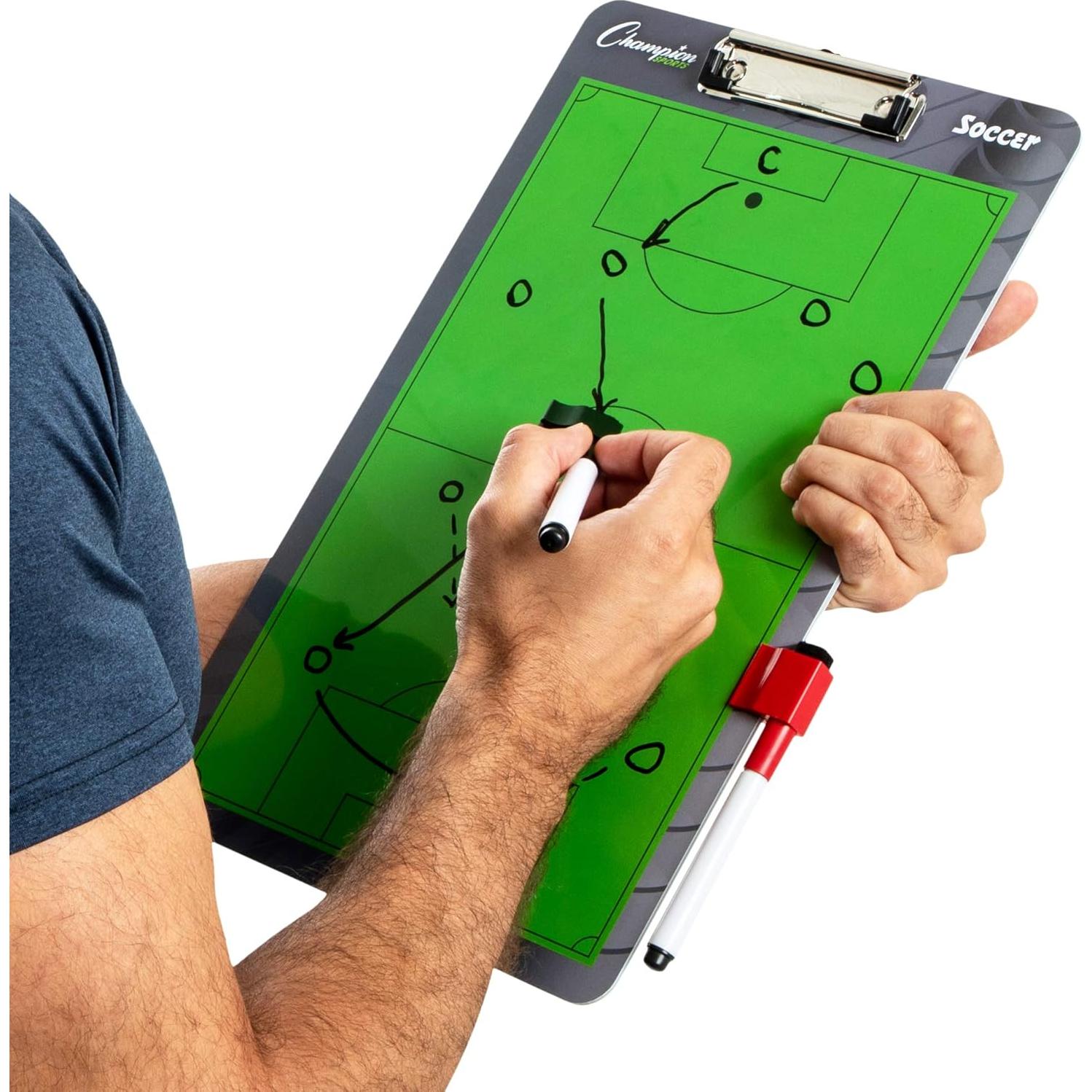 Tablero de Borrado en Seco Champion Sports 25.4x40.6 cm para Entrenadores