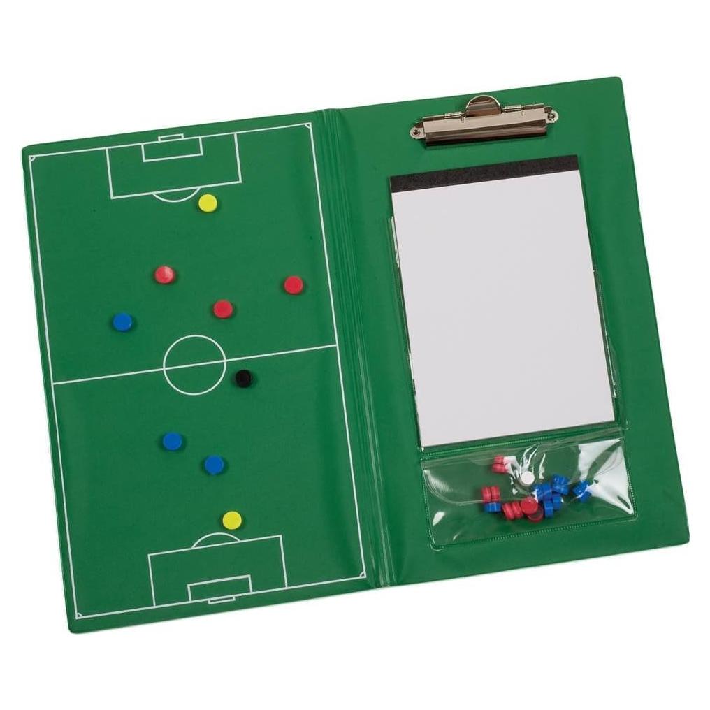 Pizarra Magnética de Fútbol Champion Sports 21x36 cm Verde