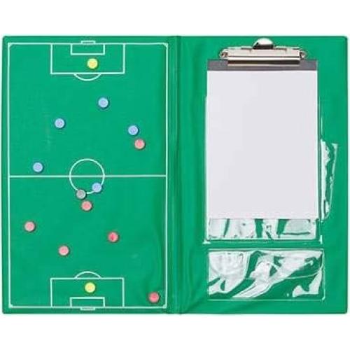Pizarra Magnética de Fútbol Champion Sports 21x36 cm Verde