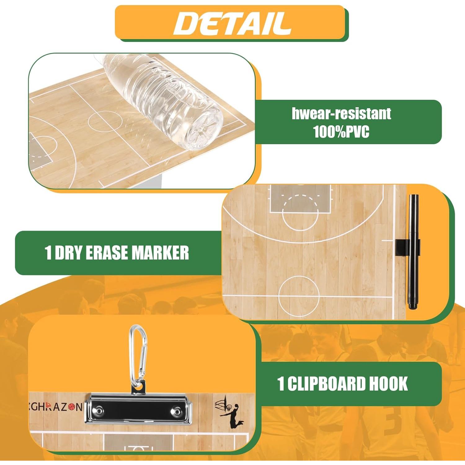 Portaplanos de Baloncesto HIGHRAZON Doble Cara 35.56x22.86cm
