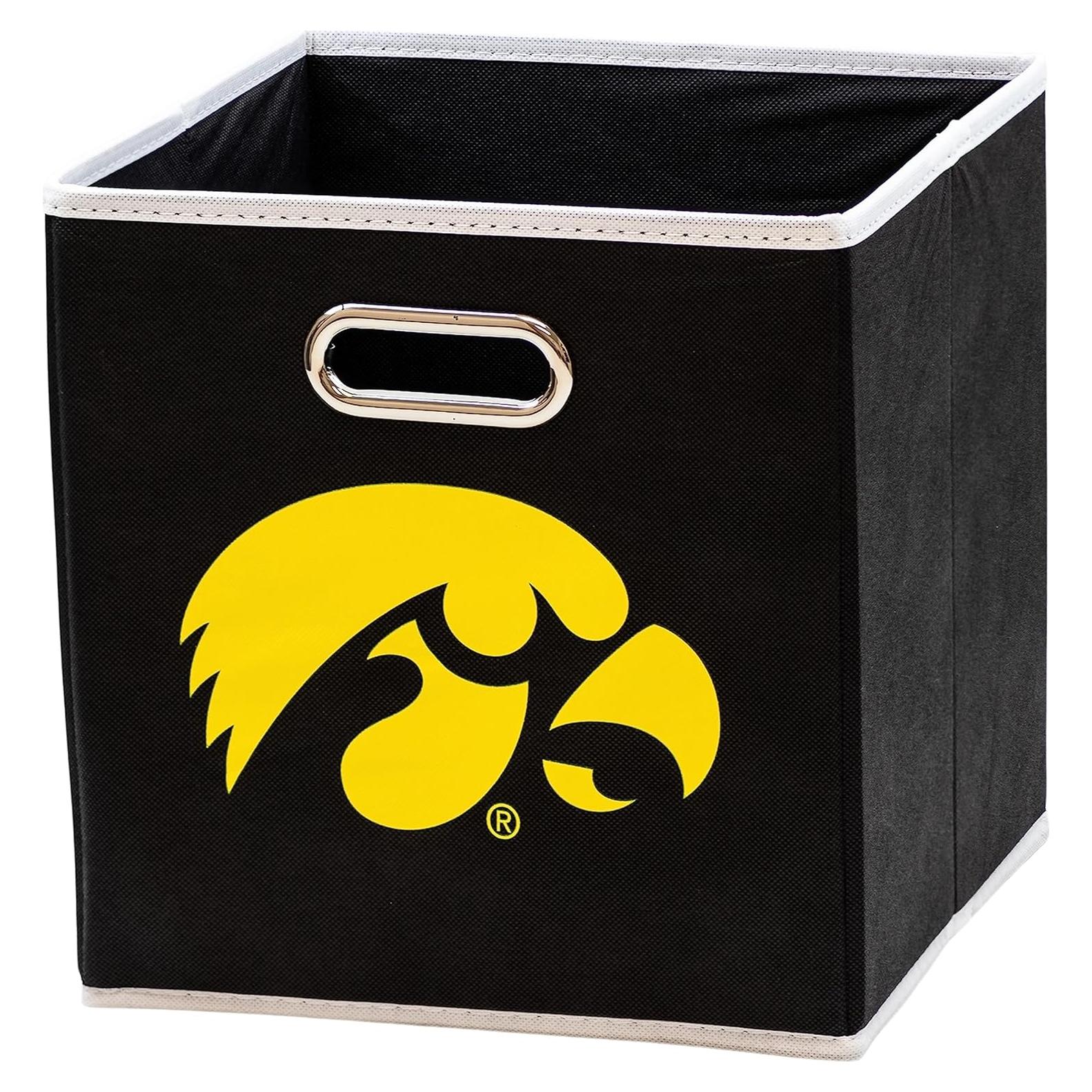 Cubo de Almacenamiento NCAA Iowa Hawkeyes Franklin Sports