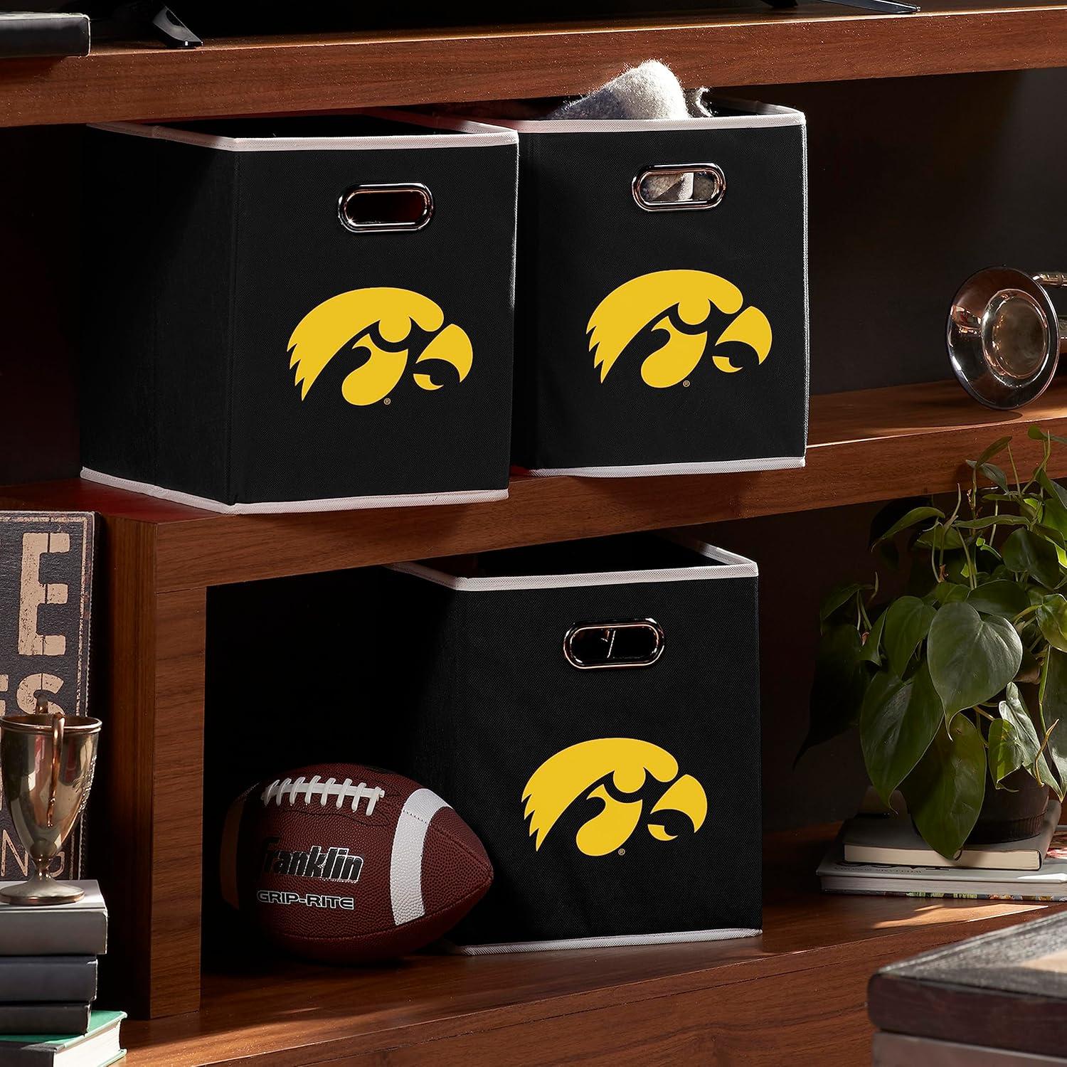 Cubo de Almacenamiento NCAA Iowa Hawkeyes Franklin Sports