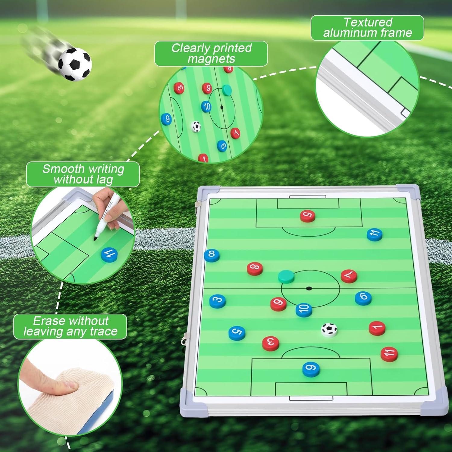 Tablero de Entrenamiento de Fútbol Magnético Dunzoom 61x46cm