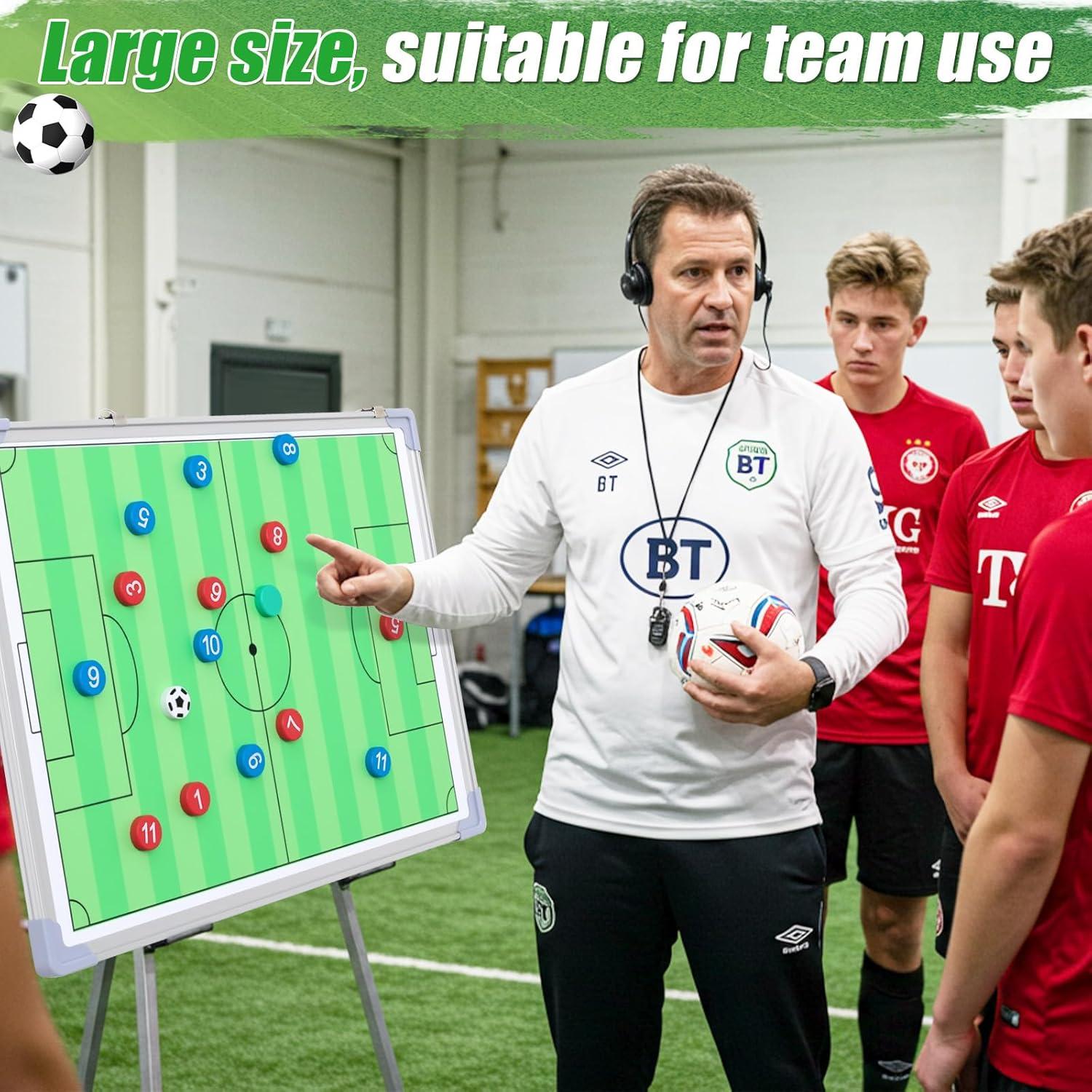 Tablero de Entrenamiento de Fútbol Magnético Dunzoom 61x46cm
